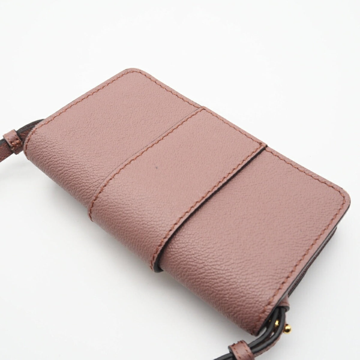 Burberry Pink Leather Shoulder Bag (Pre-Owned)
