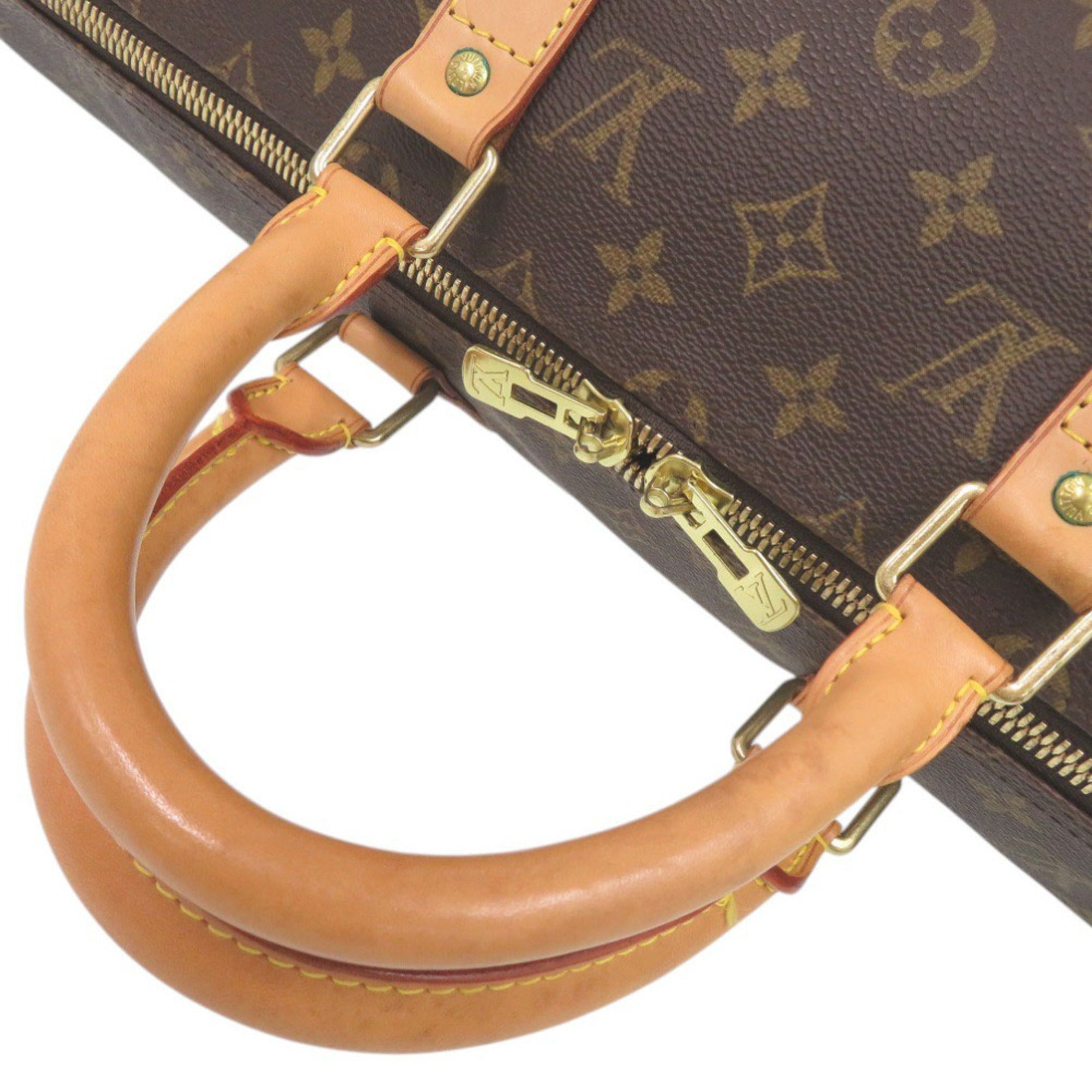 Louis Vuitton Brown Monogram Monogram Boston Bag (Pre-Owned)