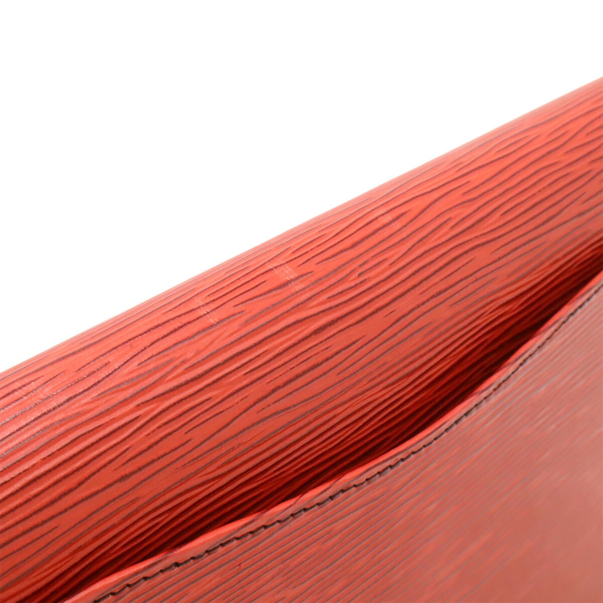 Louis Vuitton Castilian Red Epi Leather Clutch Bag (Pre-Owned)