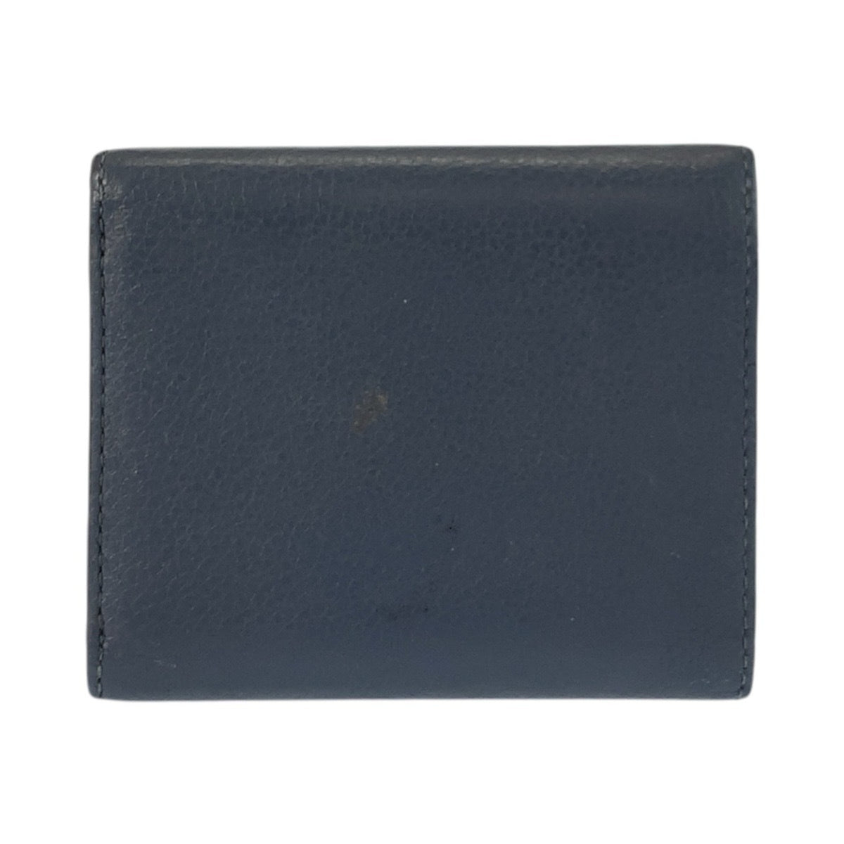 Loewe Black Brown Navy Leather Wallet (Tri-Fold) (Pre-Owned)