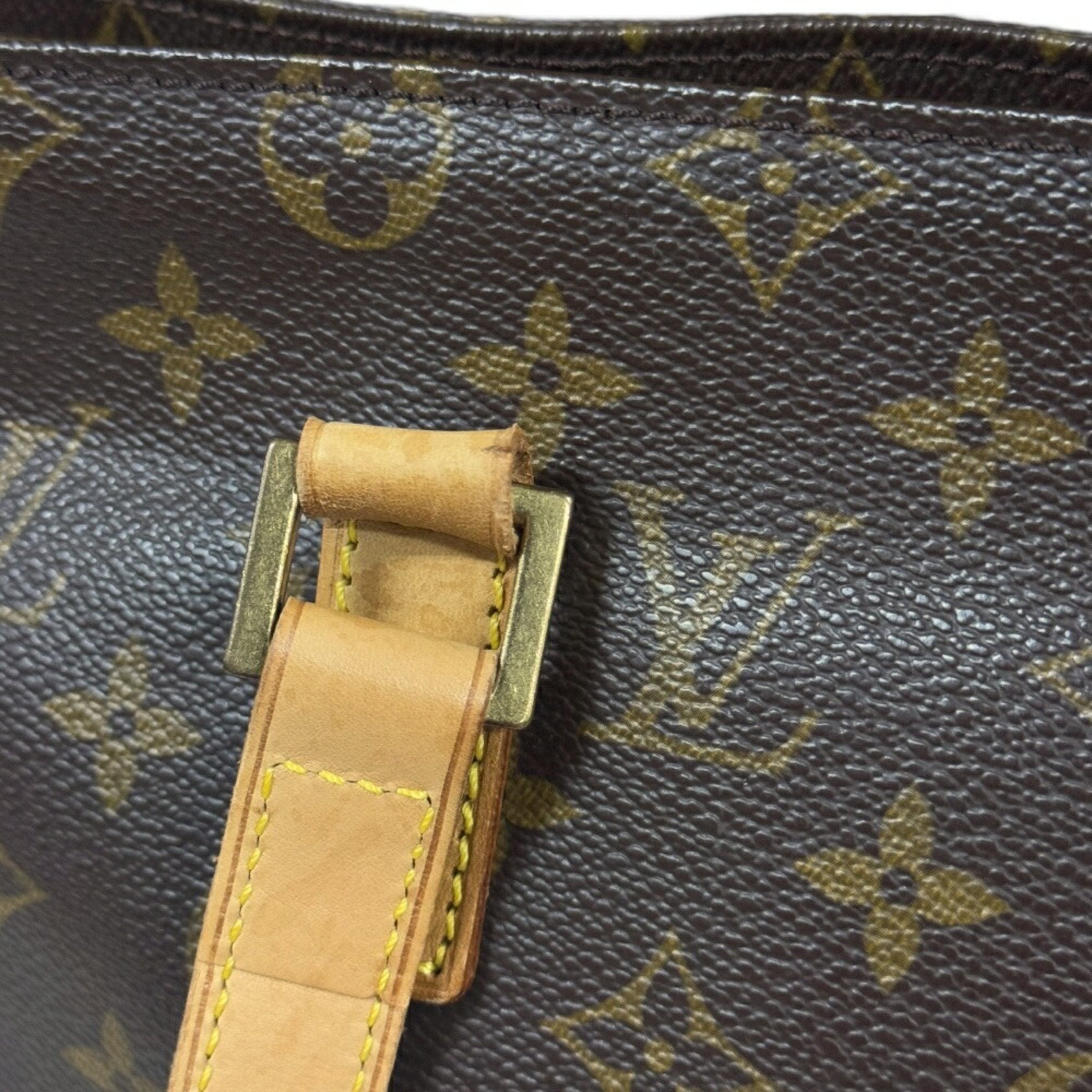 Louis Vuitton Brown Monogram Canvas Tote Bag (Pre-Owned)