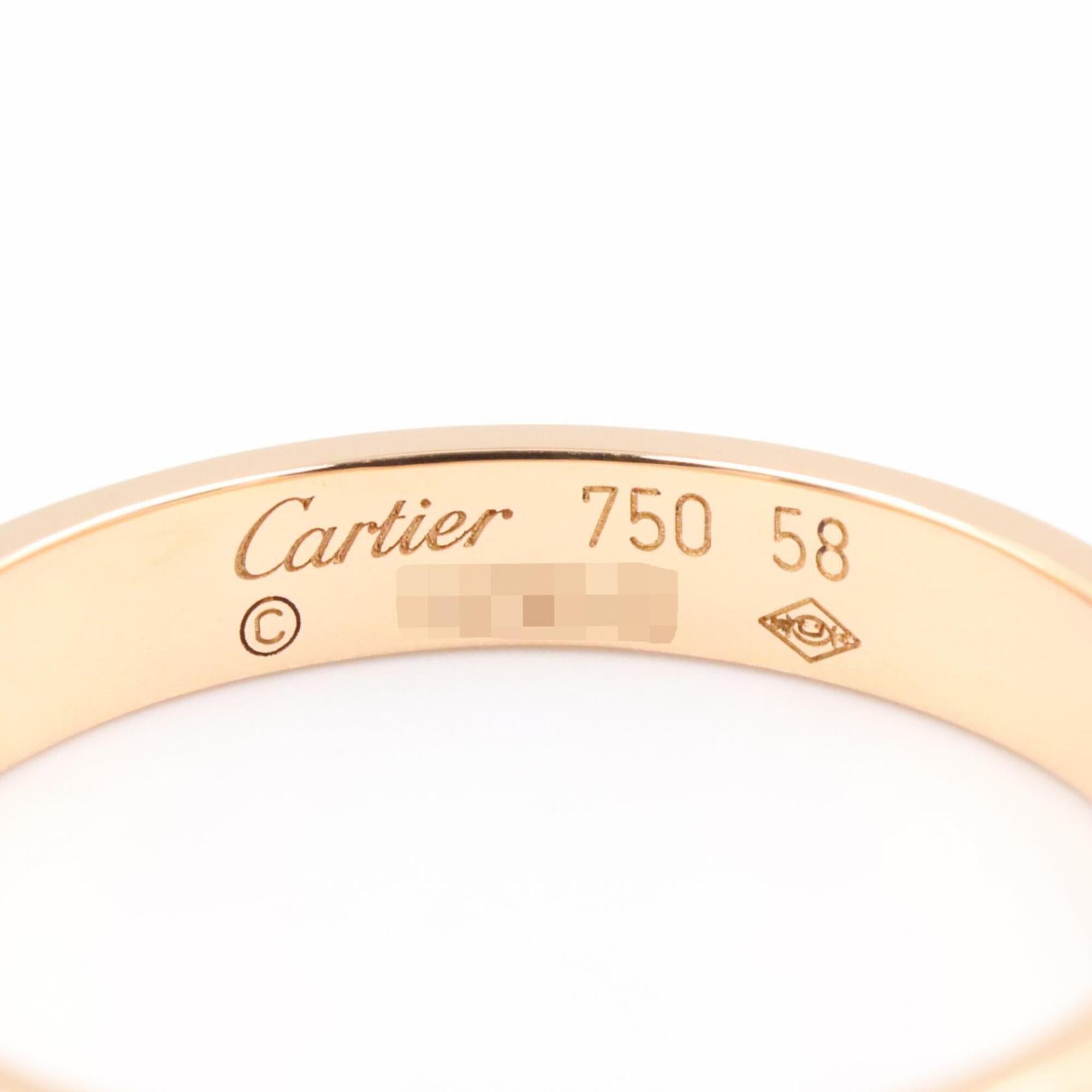 Cartier Gold Pink Gold (18K) Band Ring (Pre-Owned)