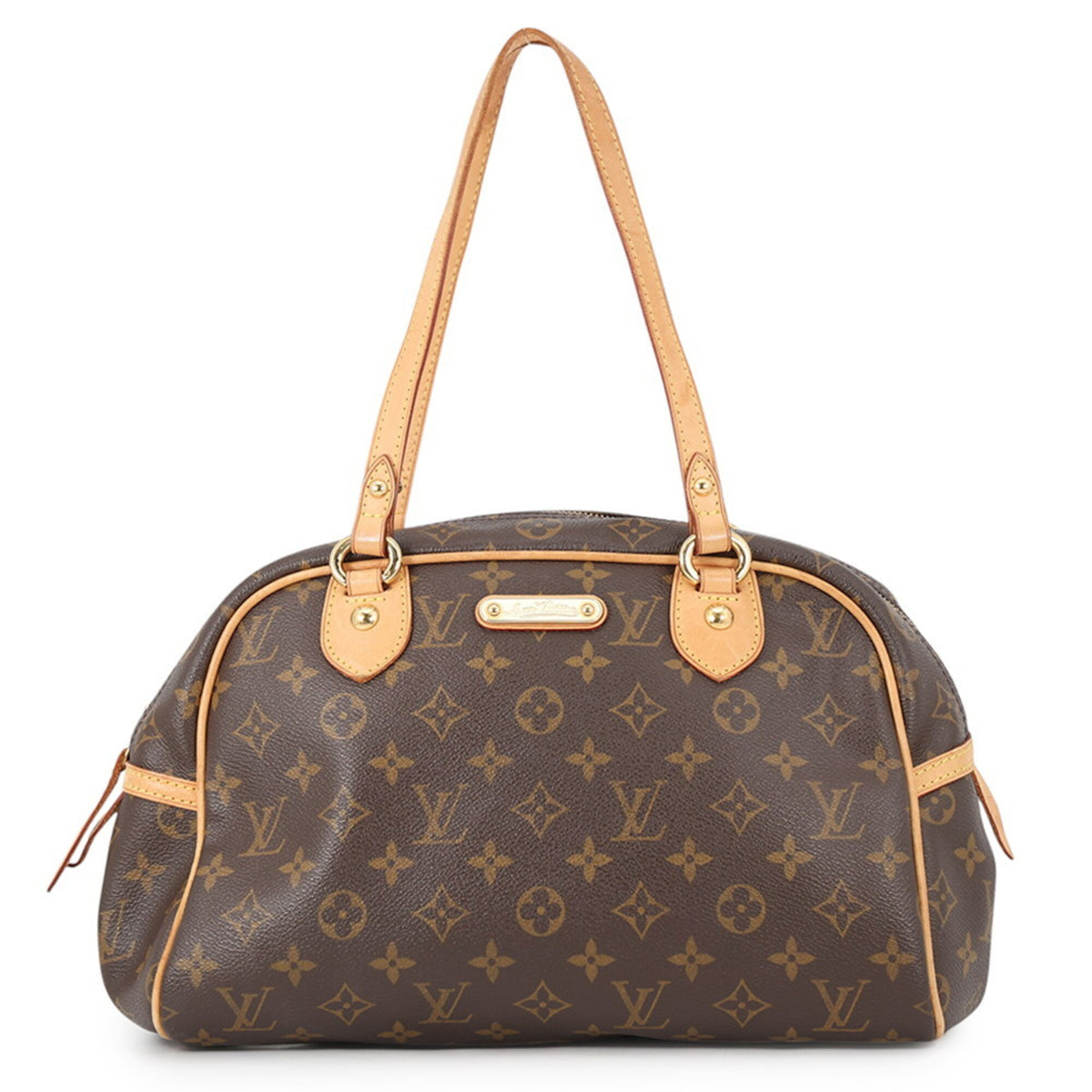 Louis Vuitton Brown Monogram Handbag (Pre-Owned)