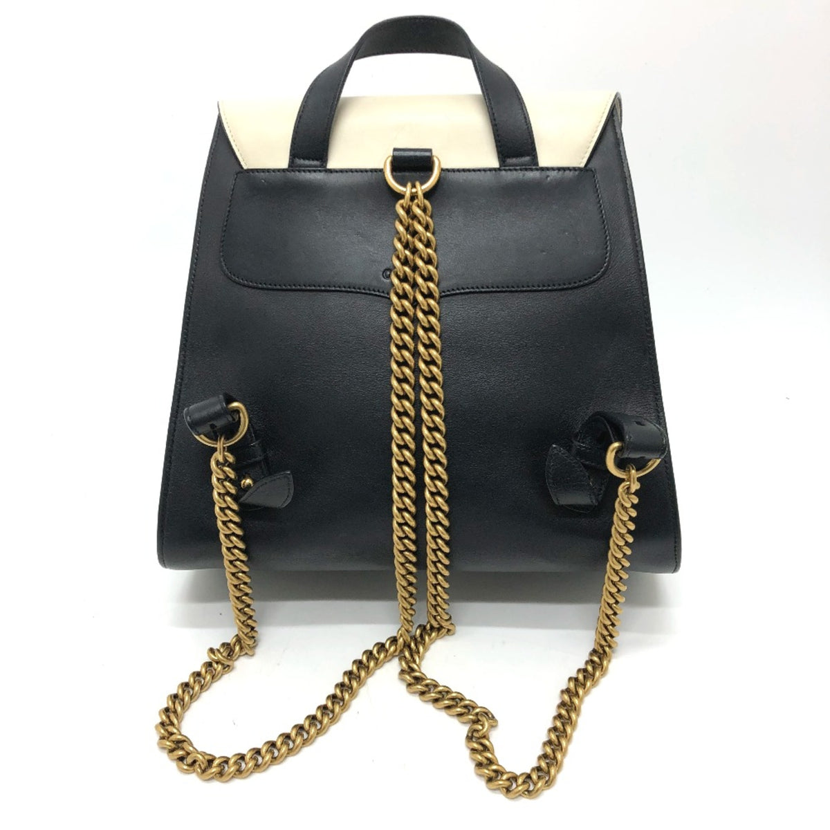 Gucci Black Leather Backpack (Pre-Owned)