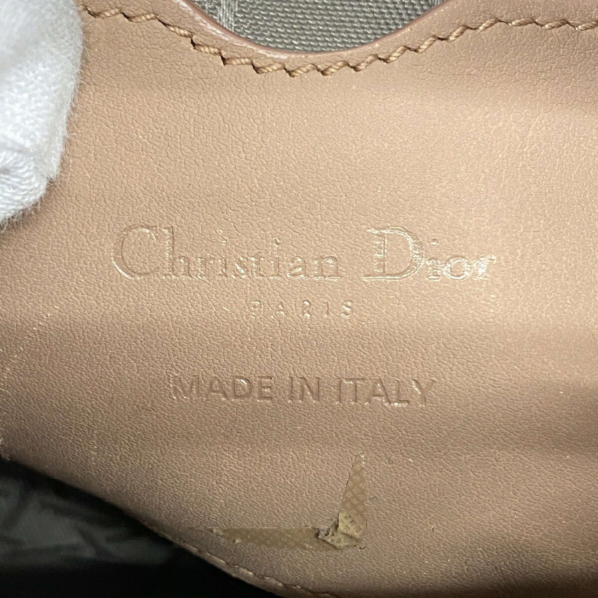 Christian Dior Pink Leather Handbag (Pre-Owned)