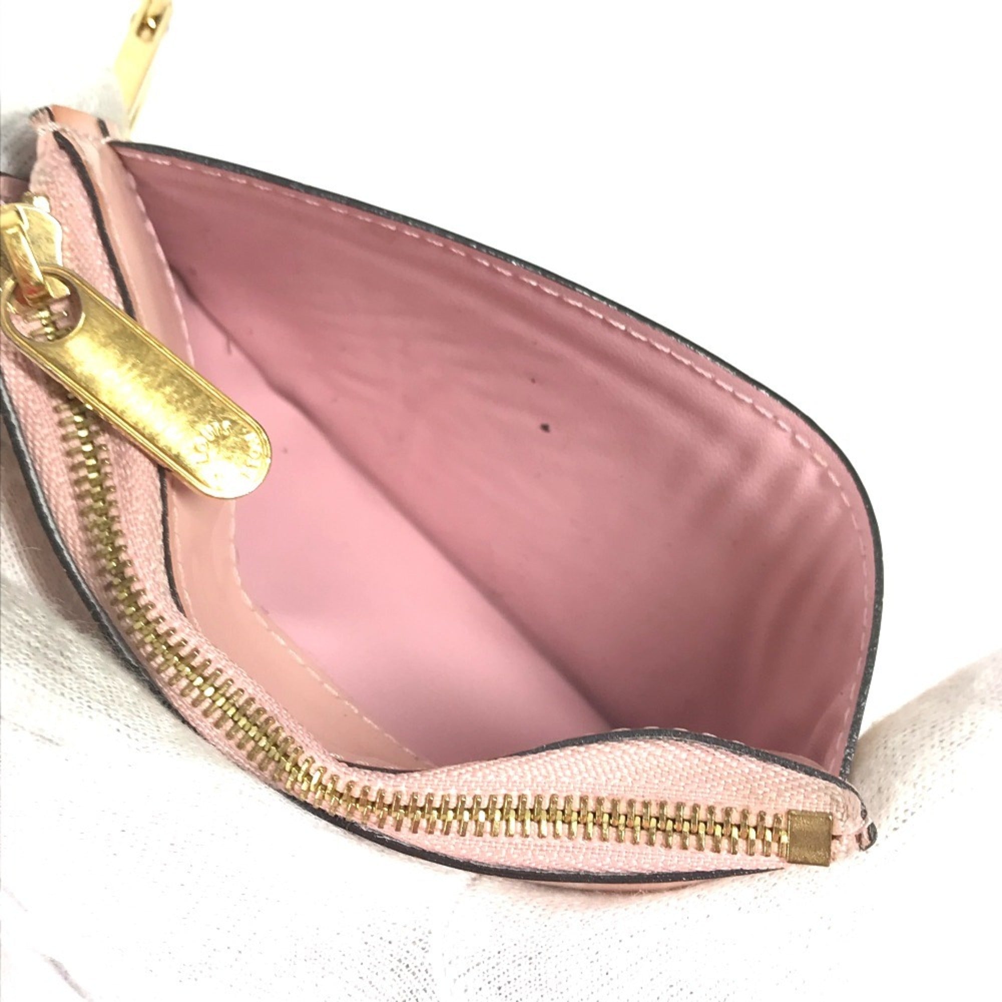 Louis Vuitton Pink Patent Leather Coin Purse/Coin Case (Pre-Owned)