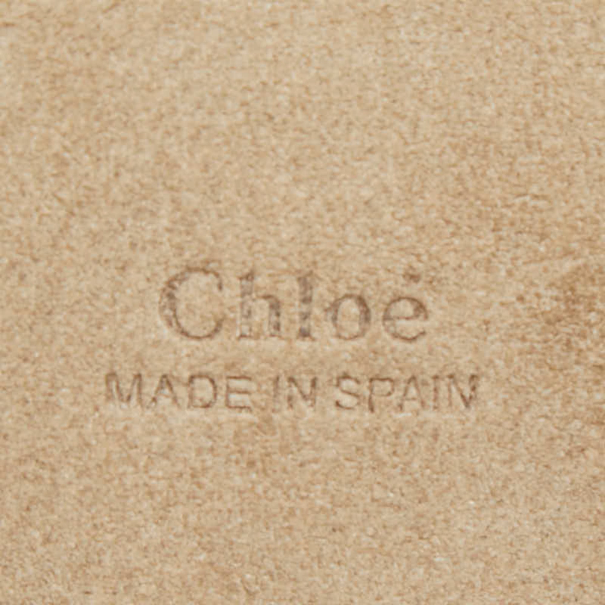 Chloé Brown Leather Suede Shoulder Bag (Pre-Owned)