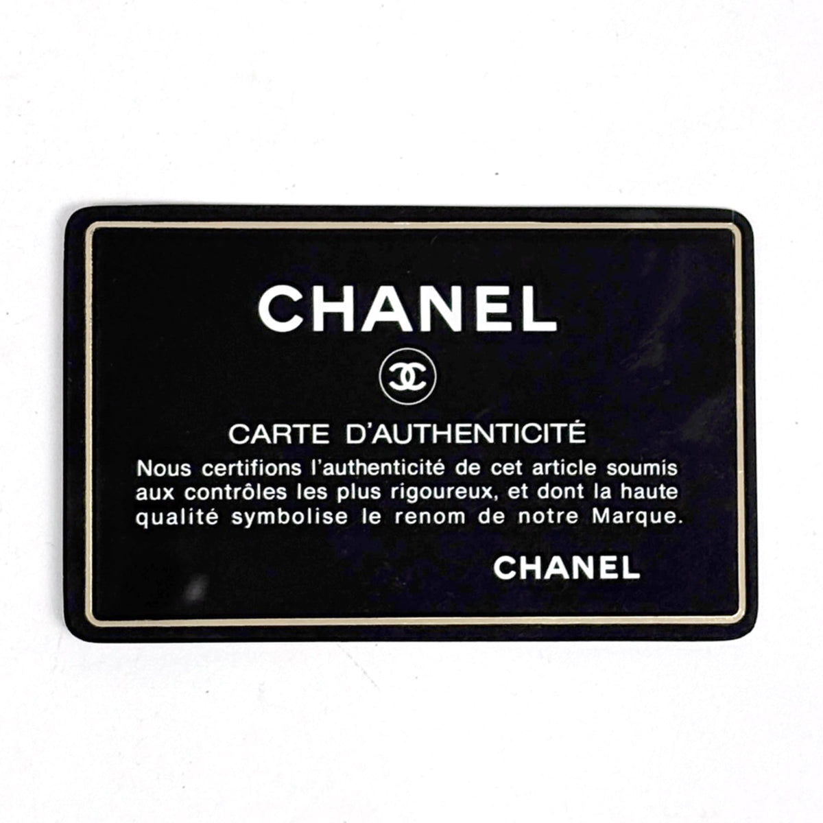 Chanel Black Leather Shoulder Bag (Pre-Owned)