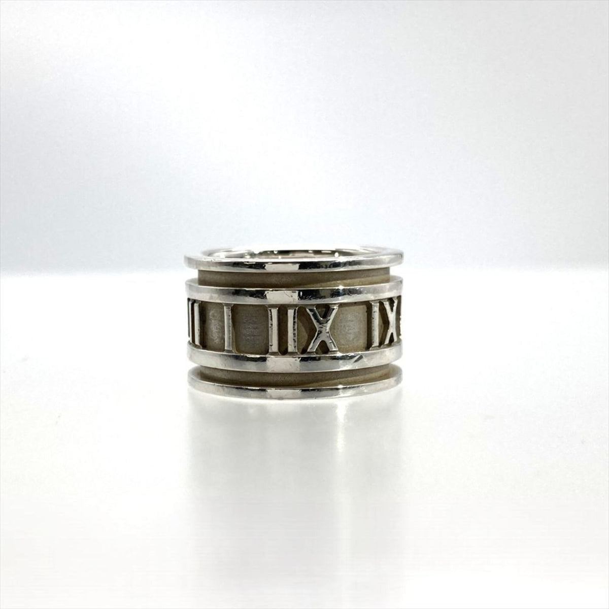 Tiffany Silver Silver 925 Band Ring (Pre-Owned)