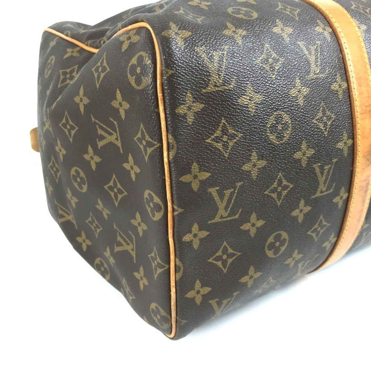 Louis Vuitton Brown Monogram Canvas Boston Bag Handbag (Pre-Owned)