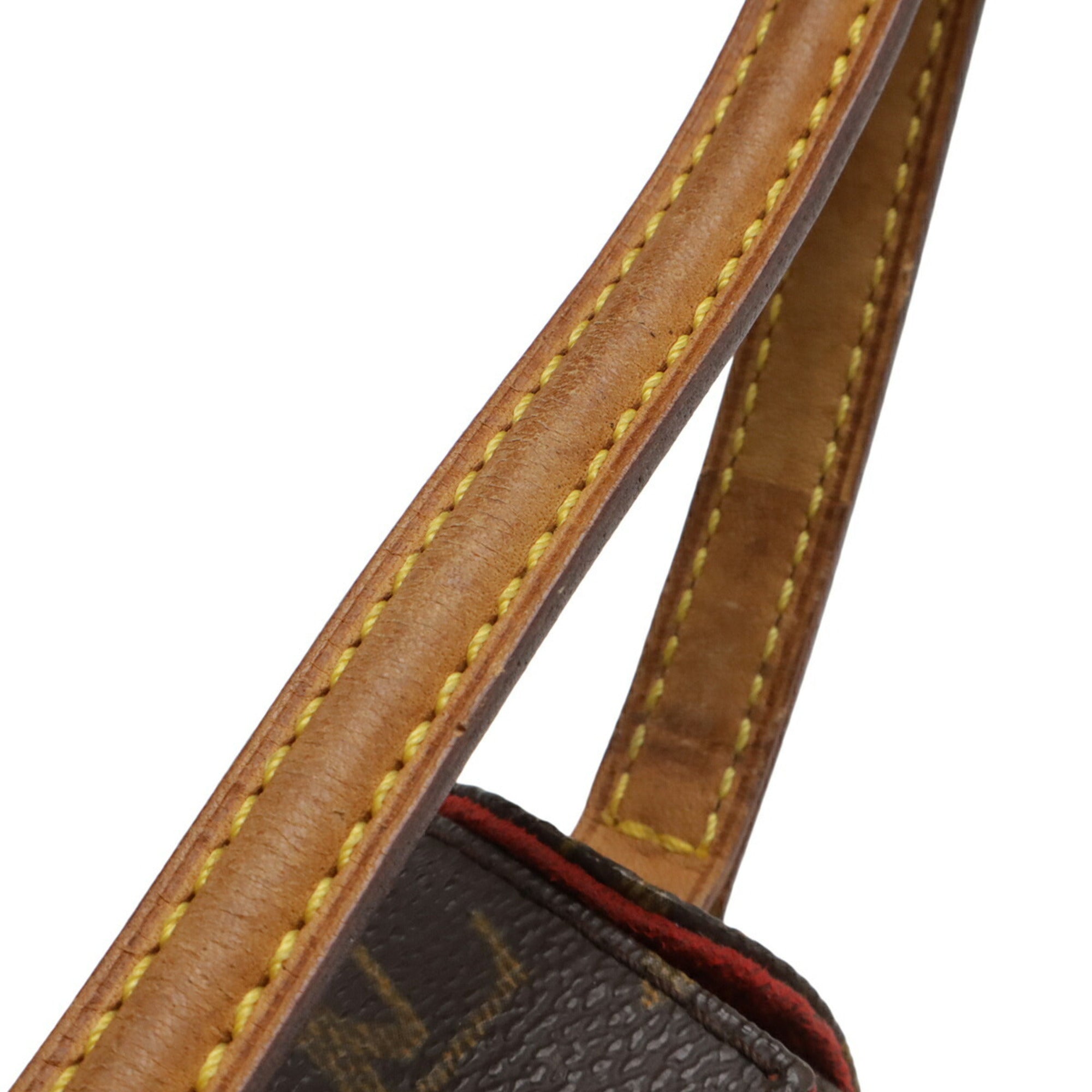 Louis Vuitton Brown Monogram Handbag Shoulder Bag (Pre-Owned)