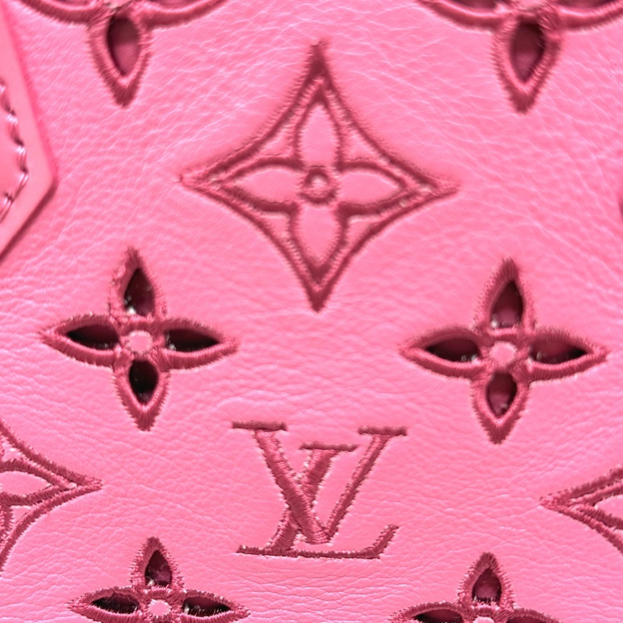 Louis Vuitton Pink Leather Handbag (Pre-Owned)