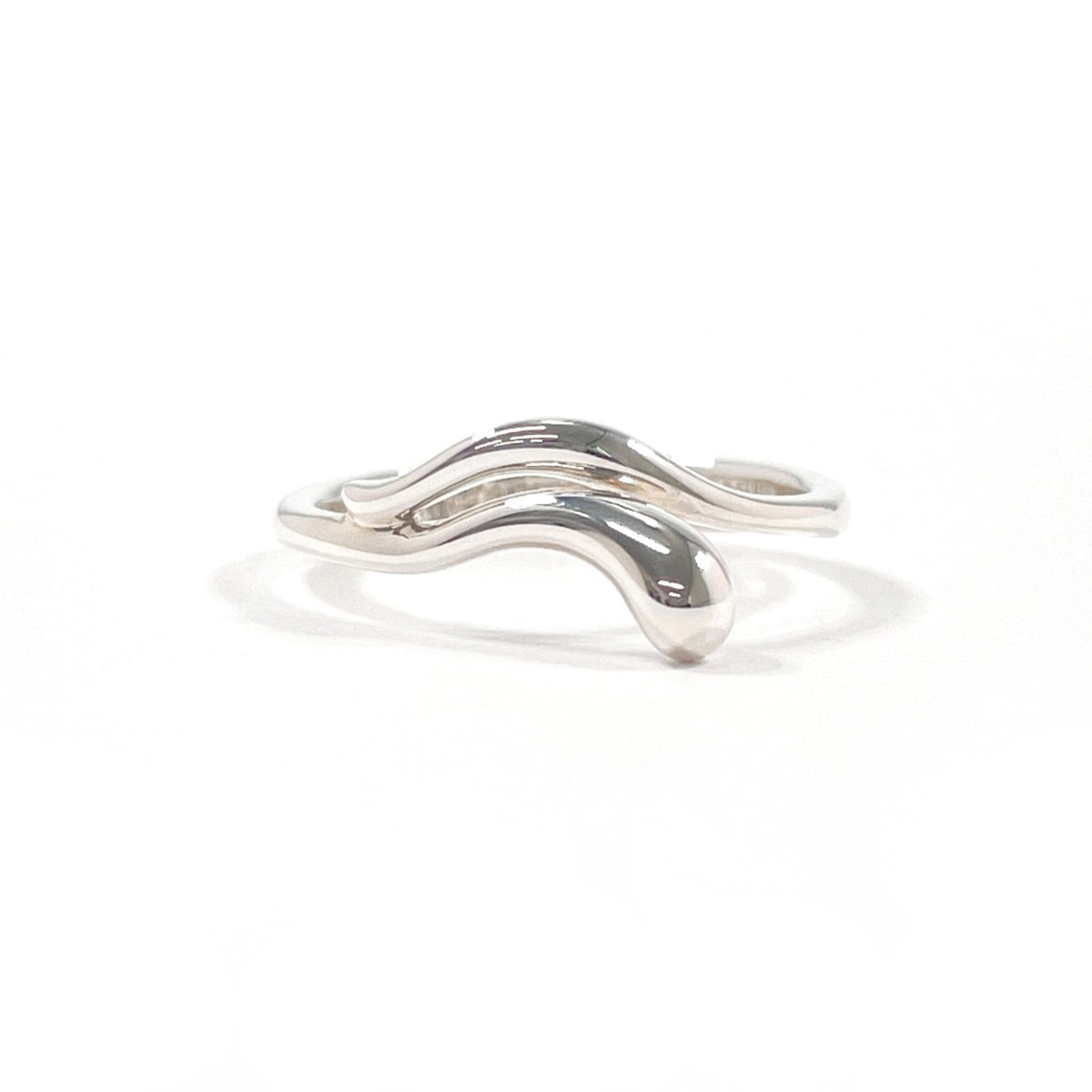 Tiffany Silver Silver 925 Band Ring (Pre-Owned)