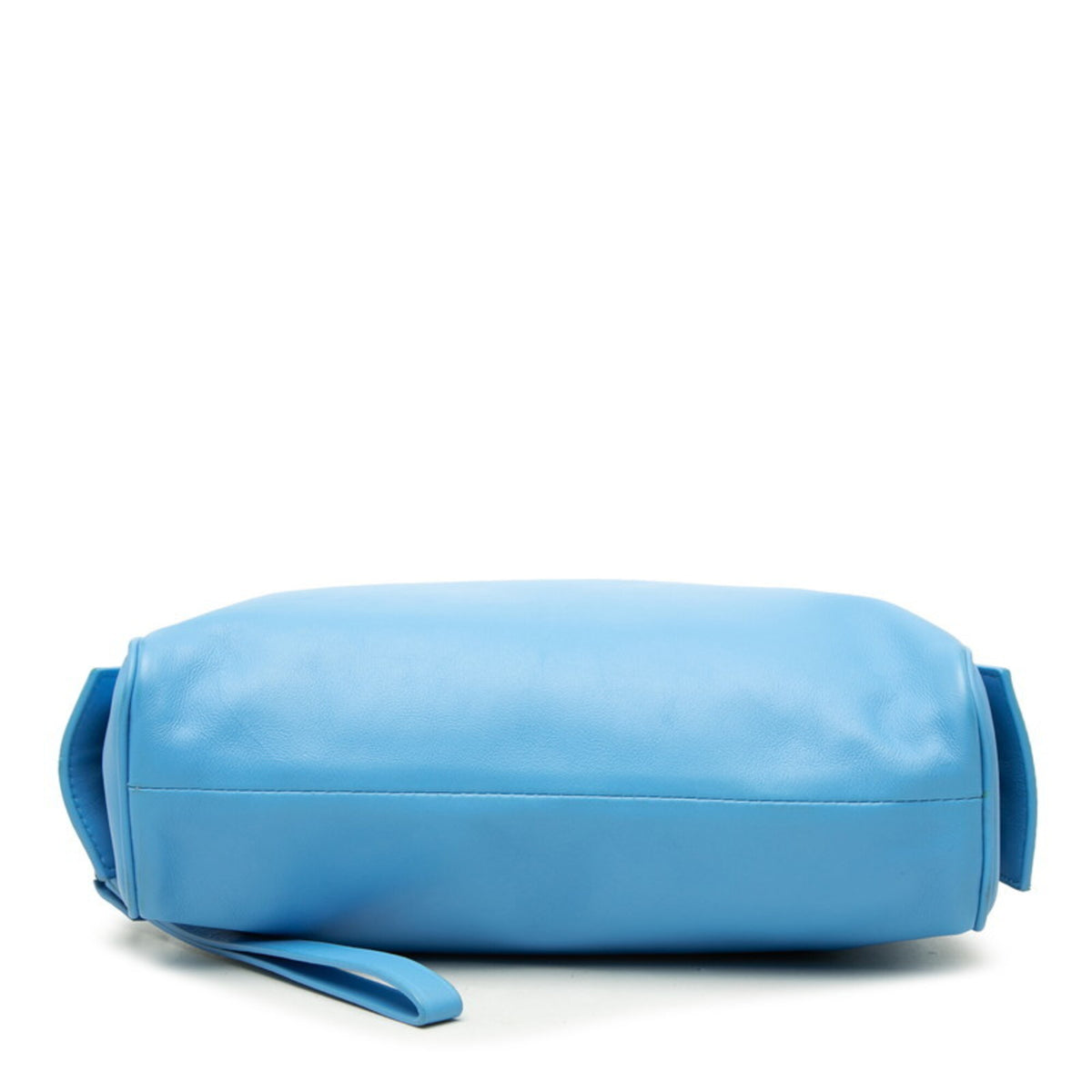 Bottega Veneta Blue Leather Clutch Bag (Pre-Owned)