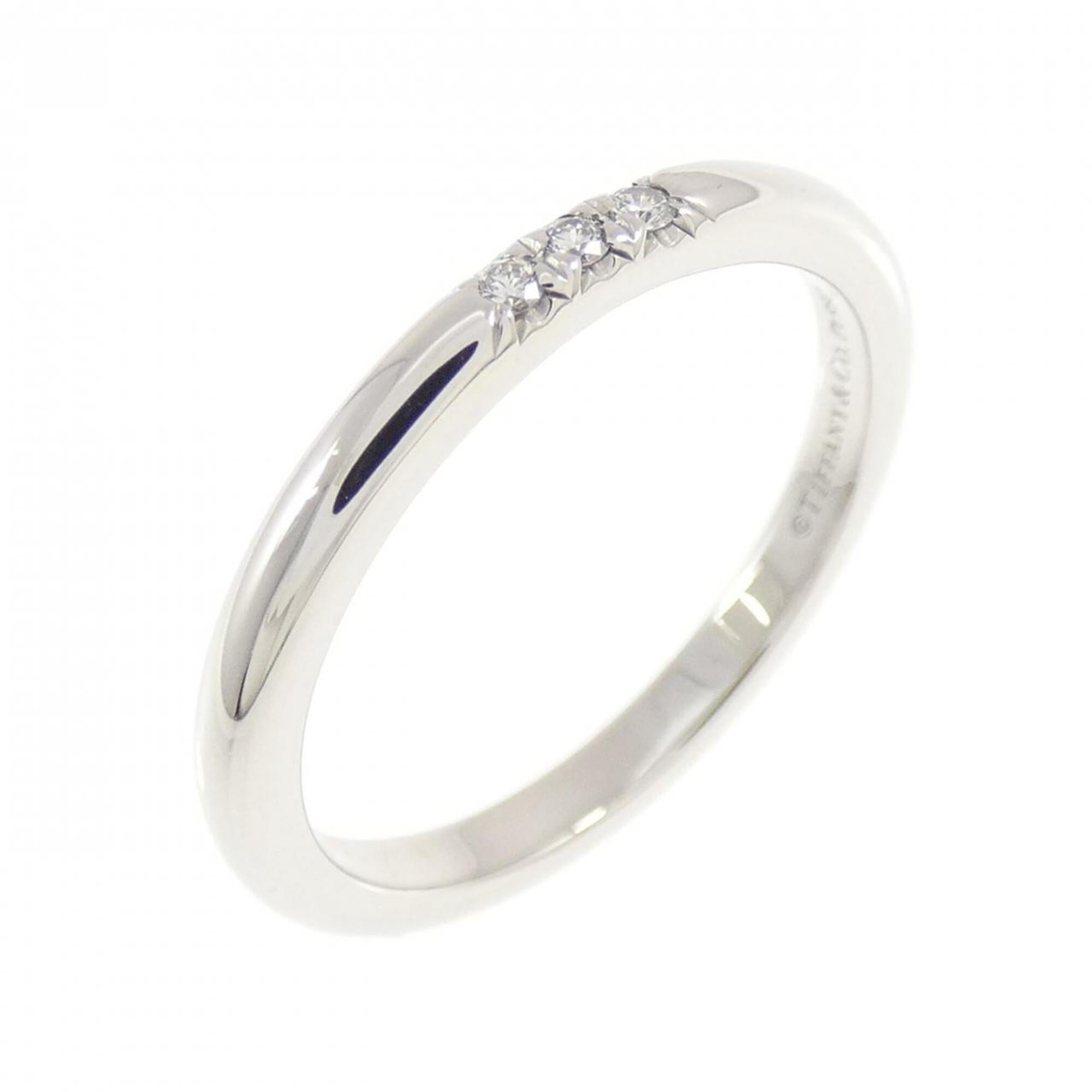 Tiffany Platinum 950 Band Ring (Pre-Owned)