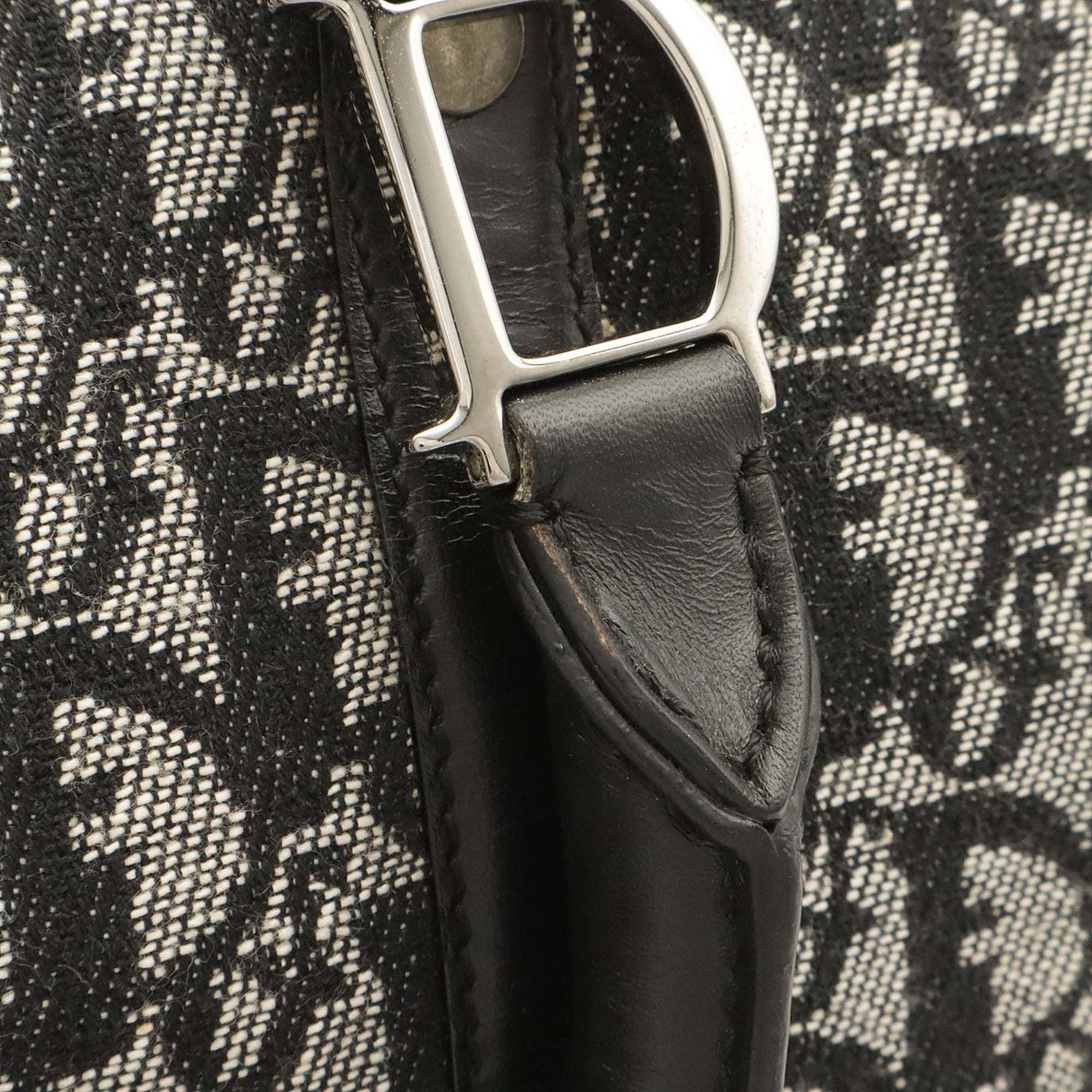 Christian Dior Black Trotter Handbag (Pre-Owned)