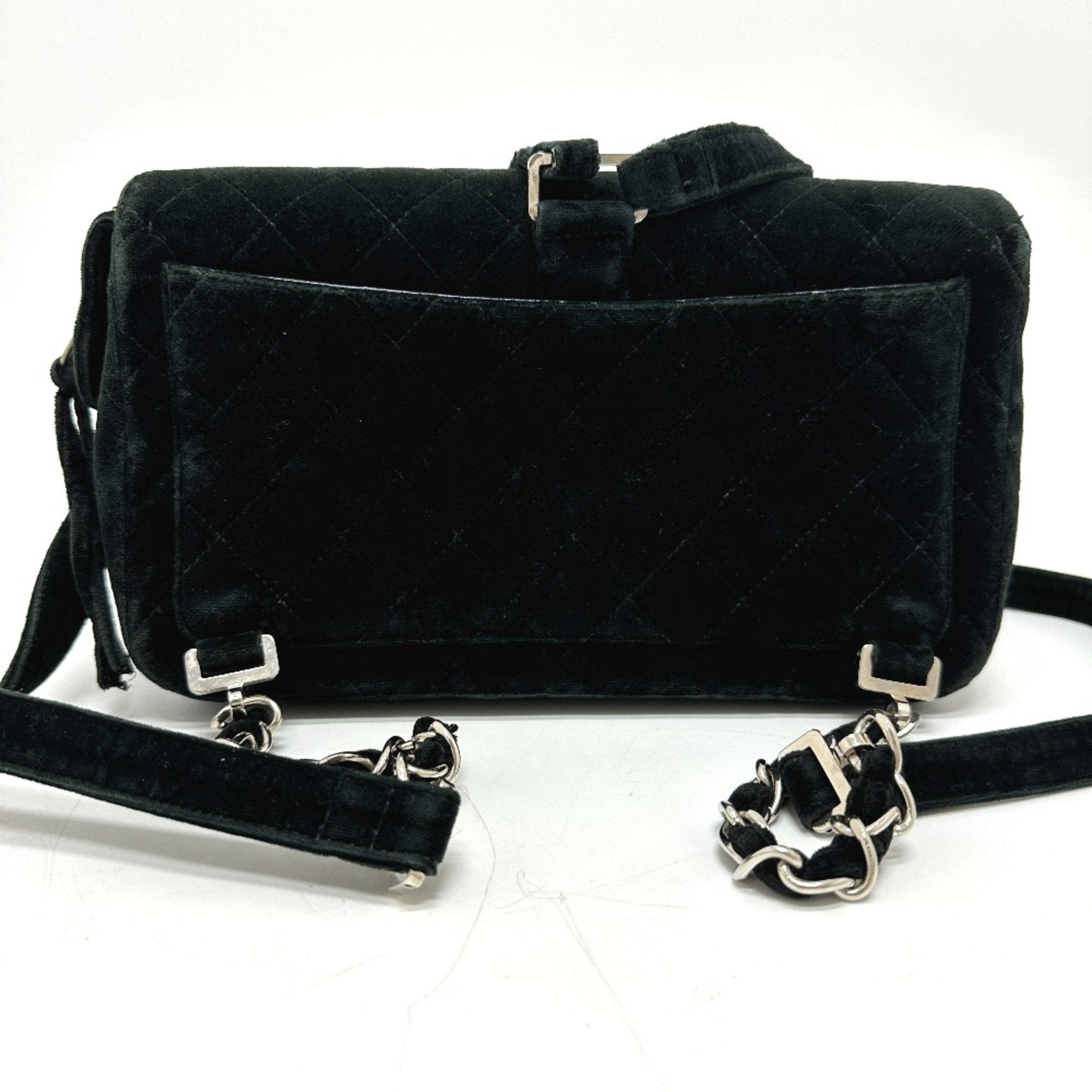 Chanel Black Leather Backpack (Pre-Owned)