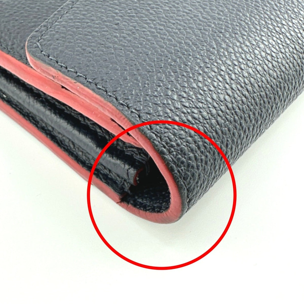 Louis Vuitton Marine Rouge Monogram Empreinte Long Wallet (Bi-Fold) (Pre-Owned)