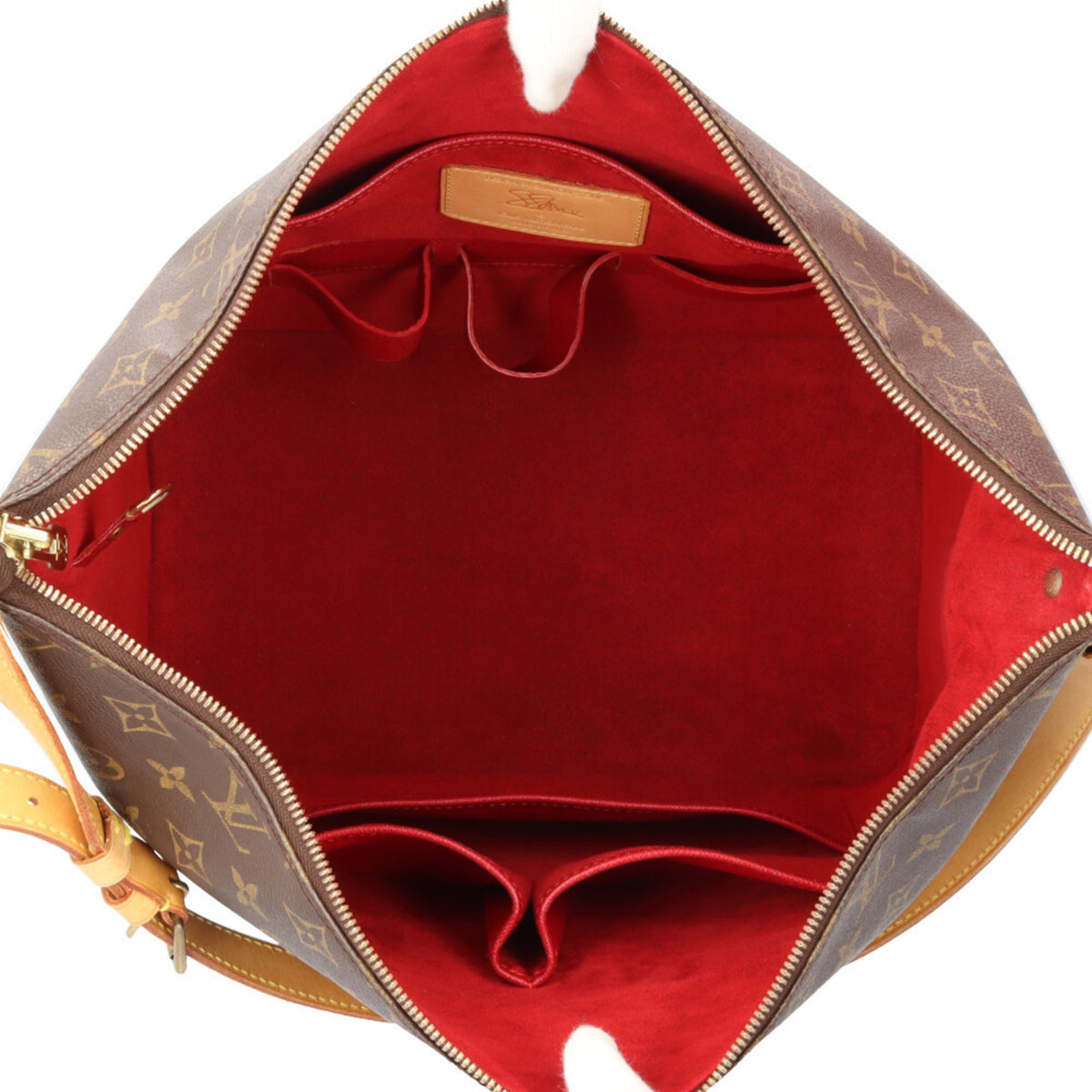 Louis Vuitton Brown Monogram Shoulder Bag (Pre-Owned)