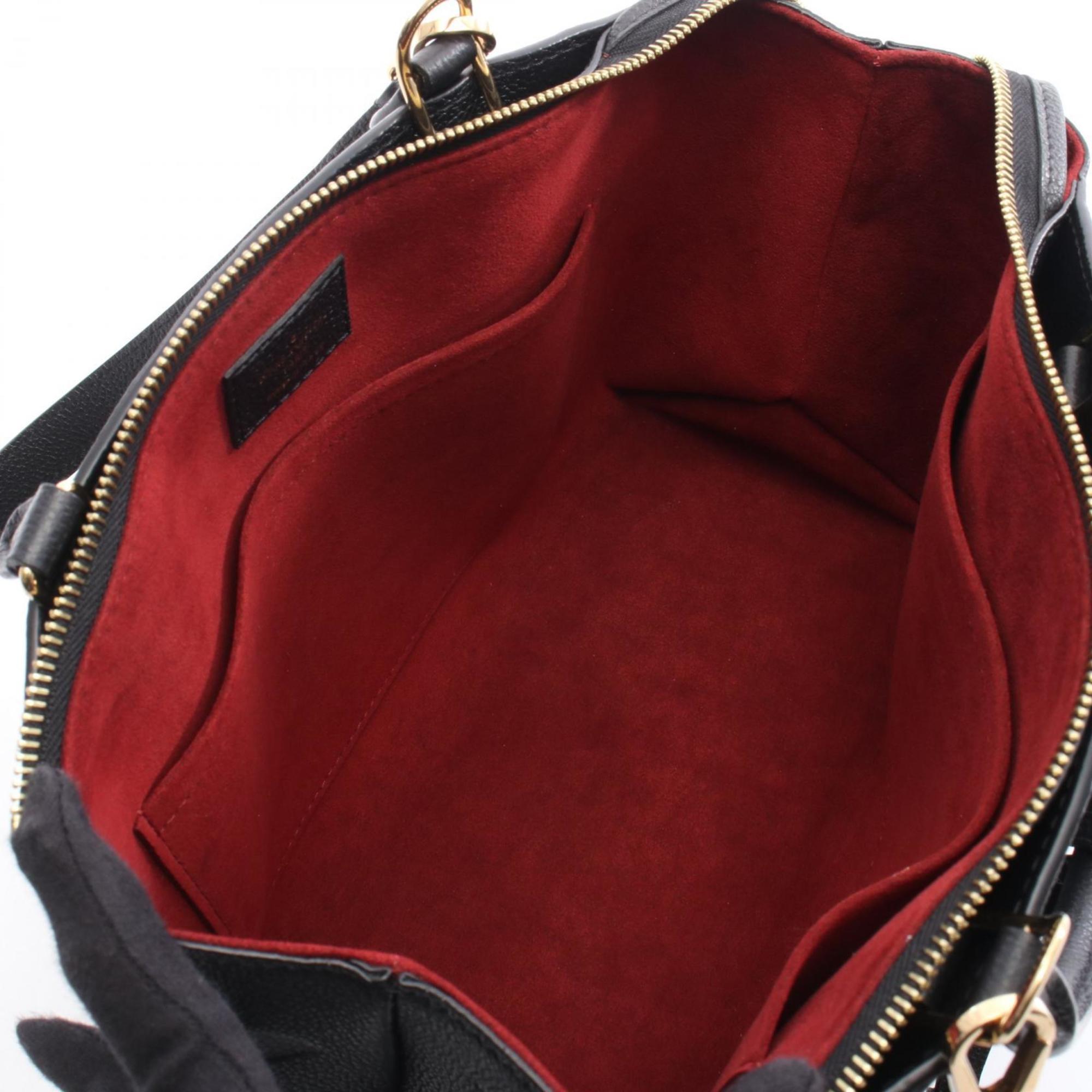 Louis Vuitton Black Noir Monogram Empreinte Handbag (Pre-Owned)