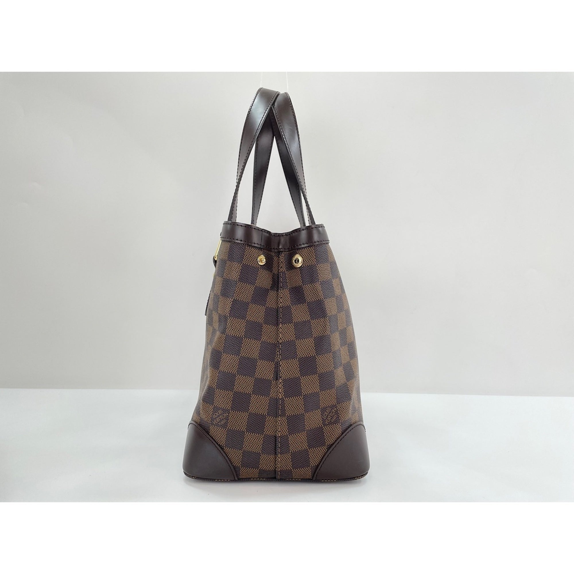 Louis Vuitton Brown Damier Canvas Handbag (Pre-Owned)