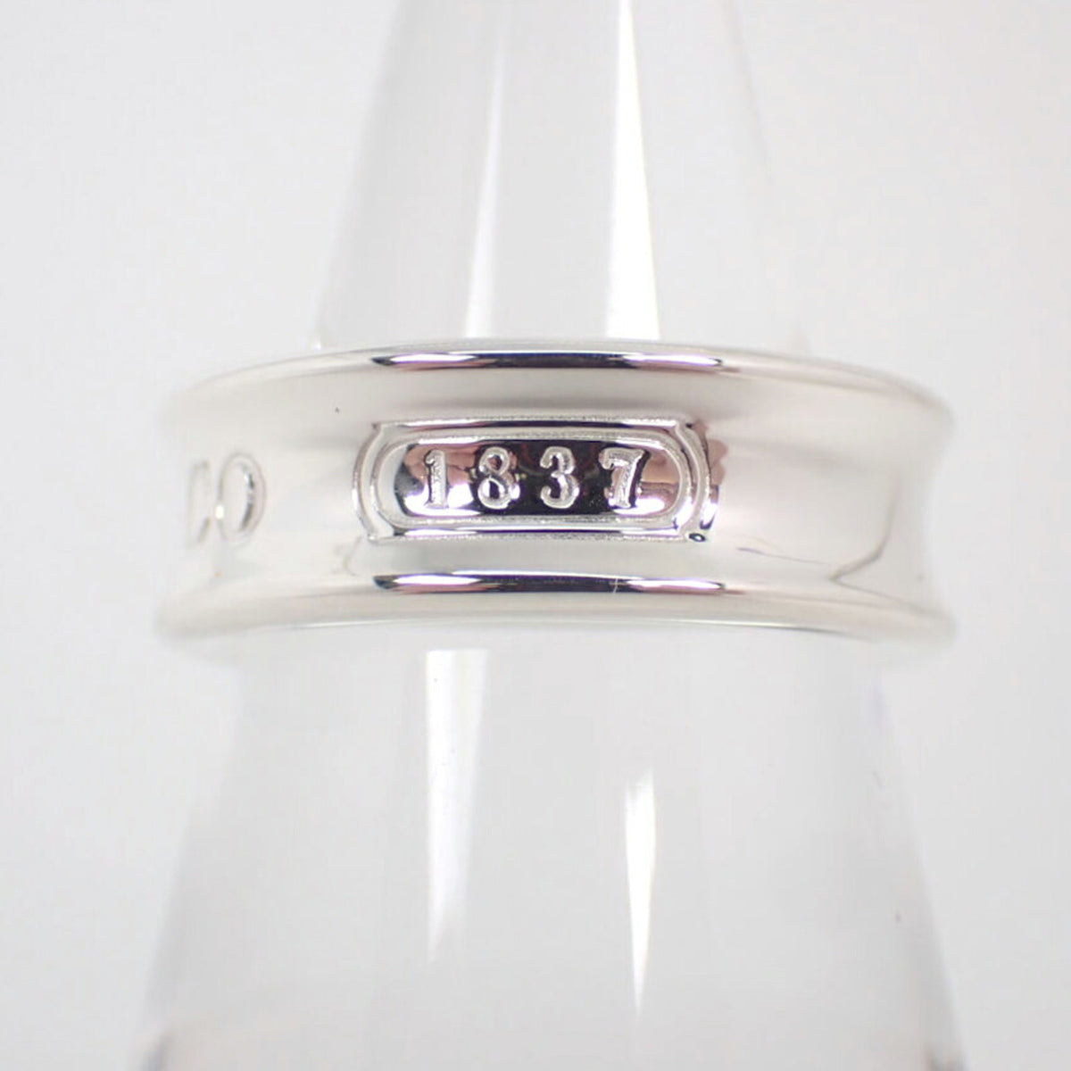 Tiffany Sterling Silver 925 Band Ring (Pre-Owned)