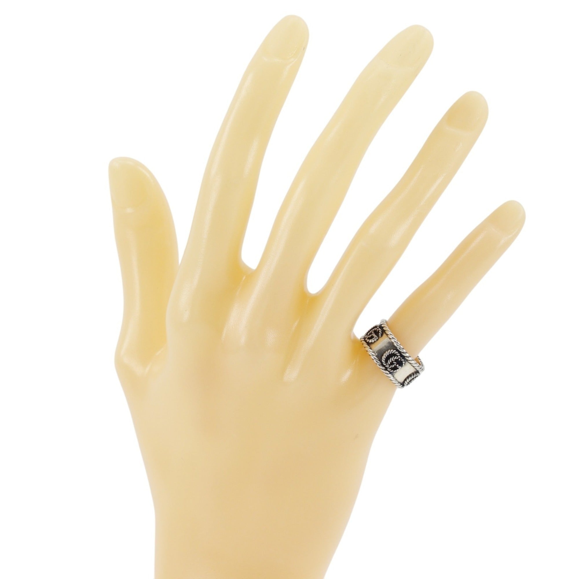 Gucci Silver 925 Band Ring (Pre-Owned)