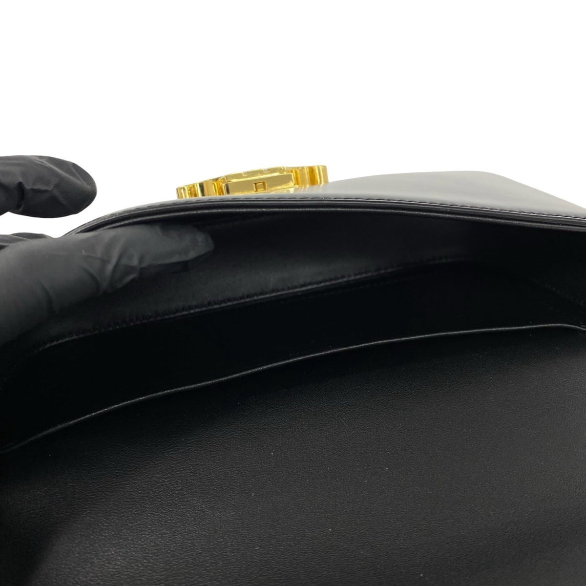 Celine Black Leather Shoulder Bag (Pre-Owned)