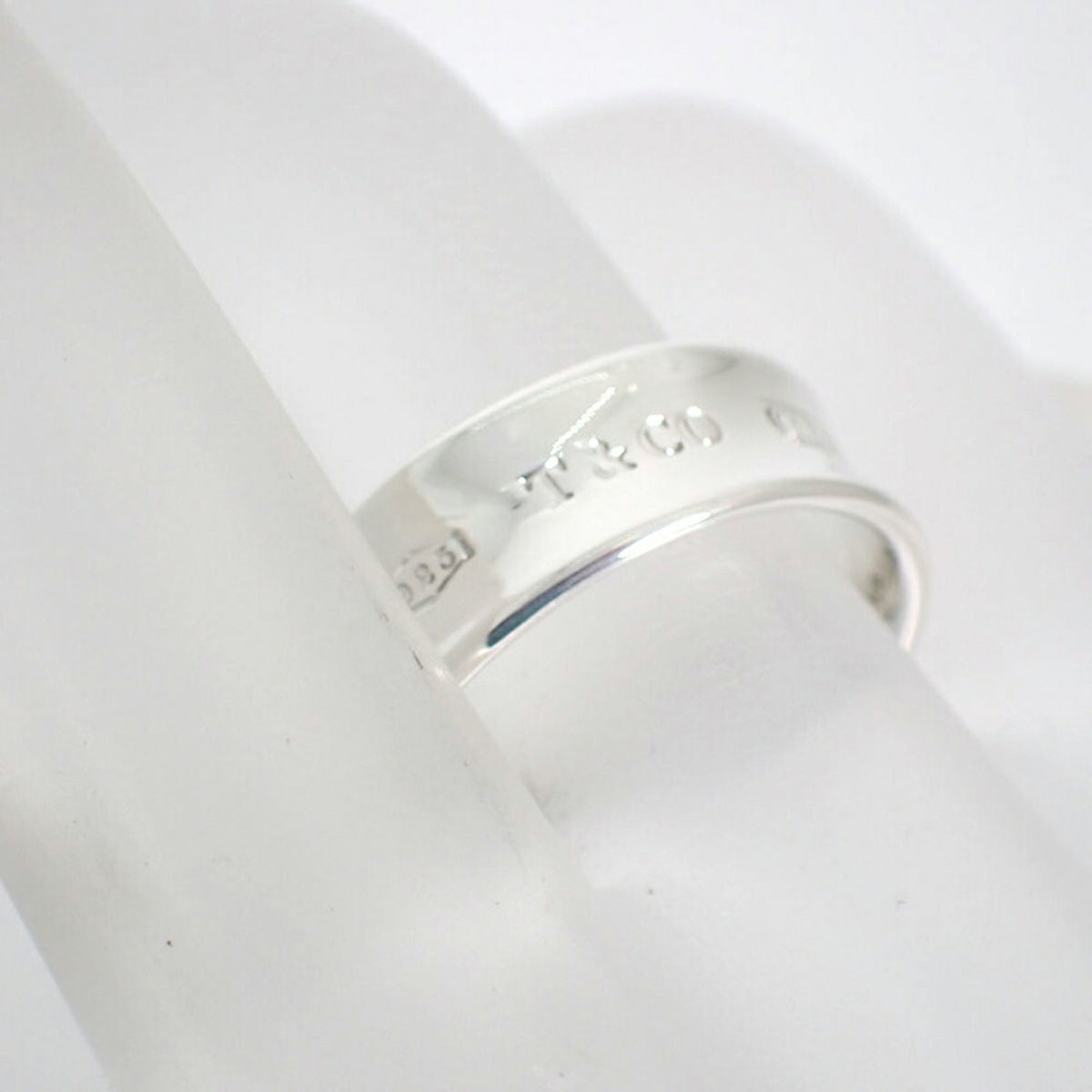 Tiffany Silver 925 Band Ring (Pre-Owned)