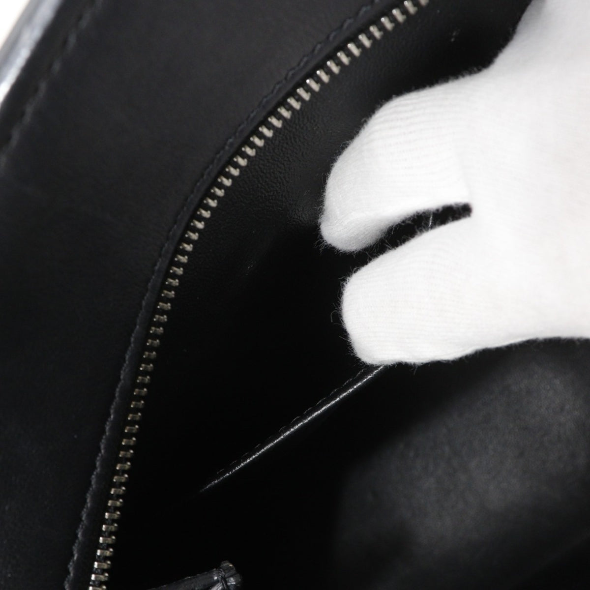 Celine Beige Black Leather Handbag Shoulder Bag (Pre-Owned)
