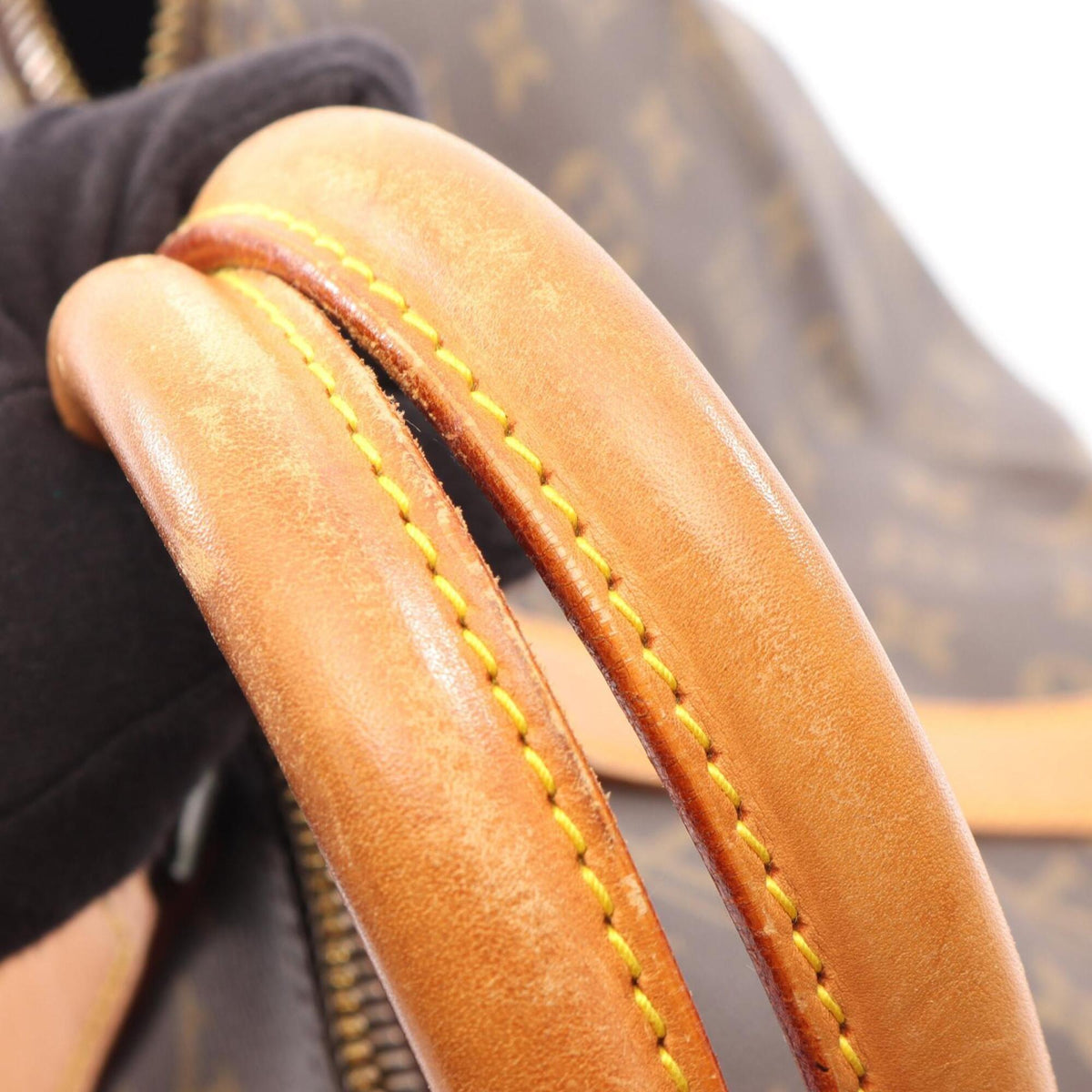 Louis Vuitton Monogram Brown Pvc Boston Bag Handbag (Pre-Owned)