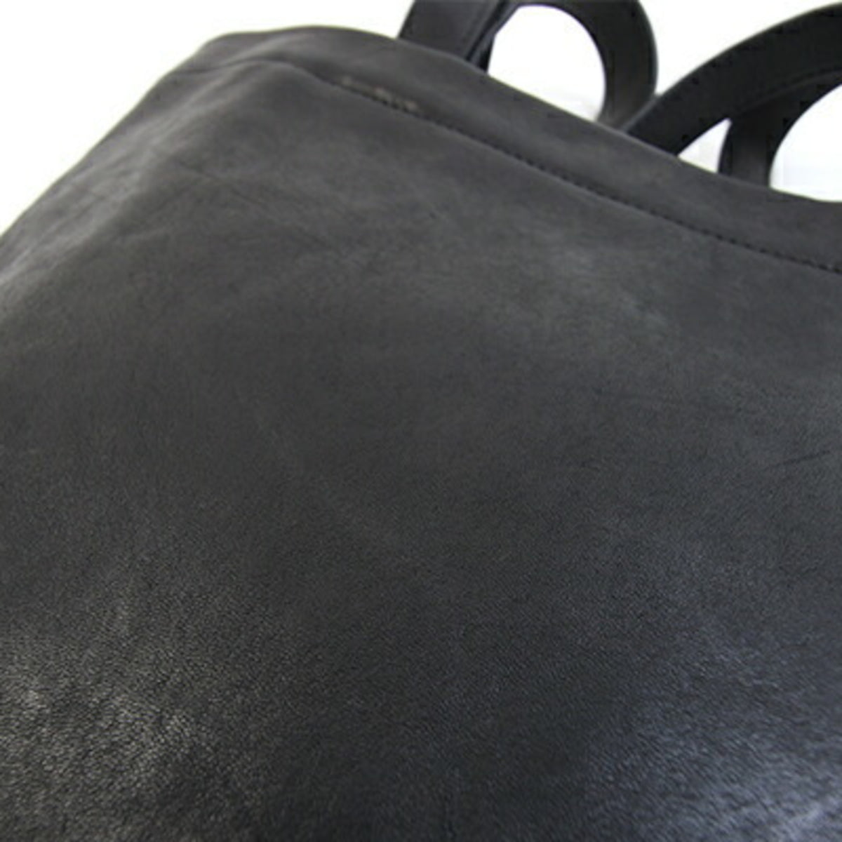 Saint Laurent Black Leather Tote Bag (Pre-Owned)