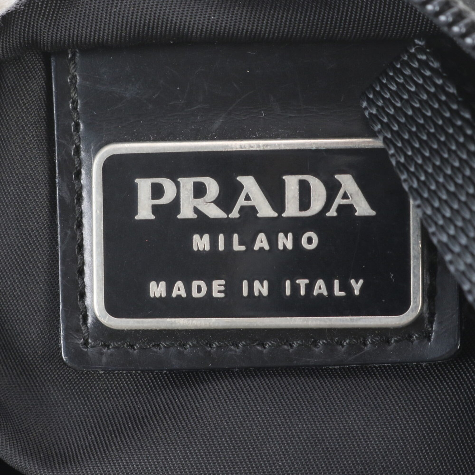 Prada Black Messenger Bag Shoulder Bag (Pre-Owned)