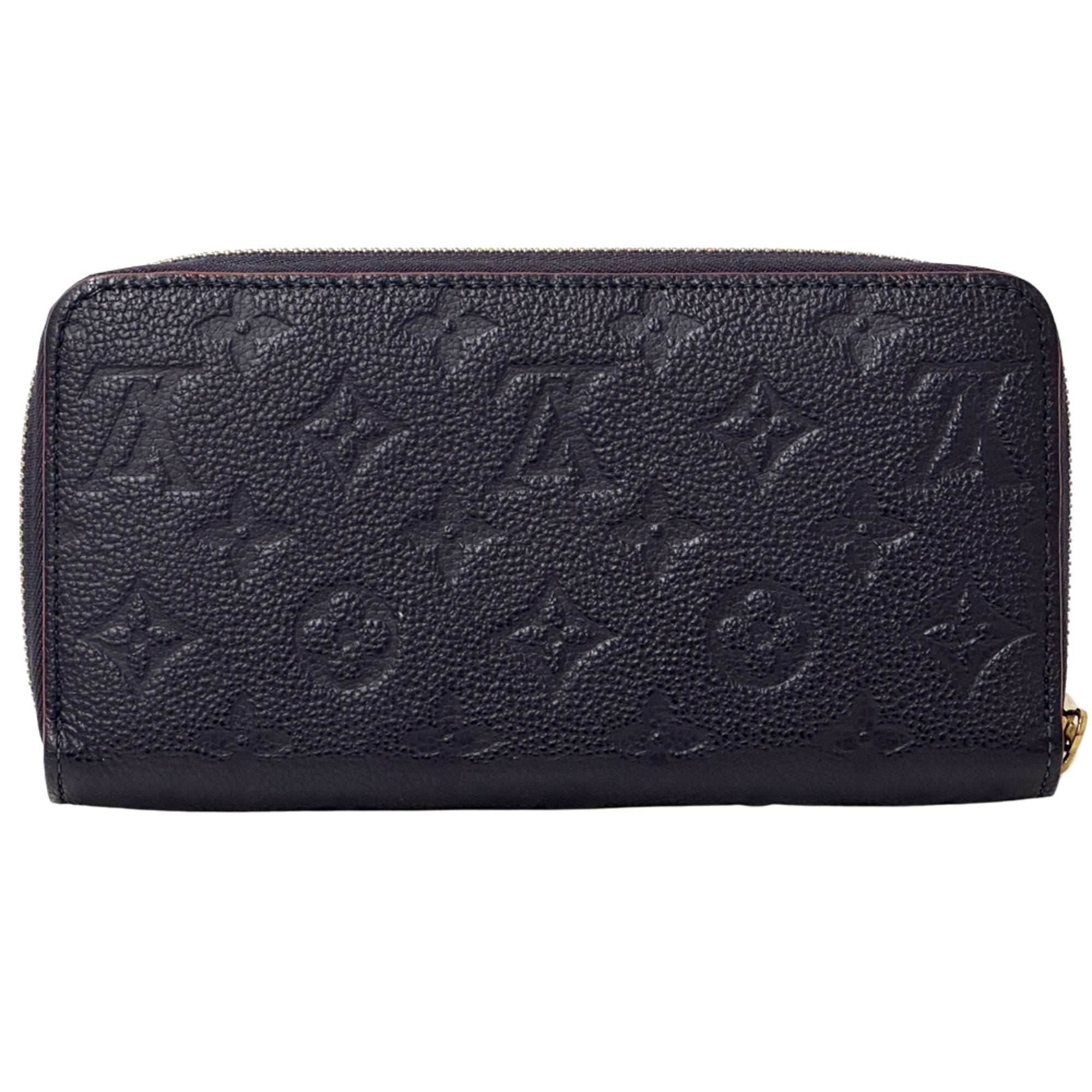 Louis Vuitton Marine Rouge Monogram Empreinte Long Wallet (Bi-Fold) (Pre-Owned)