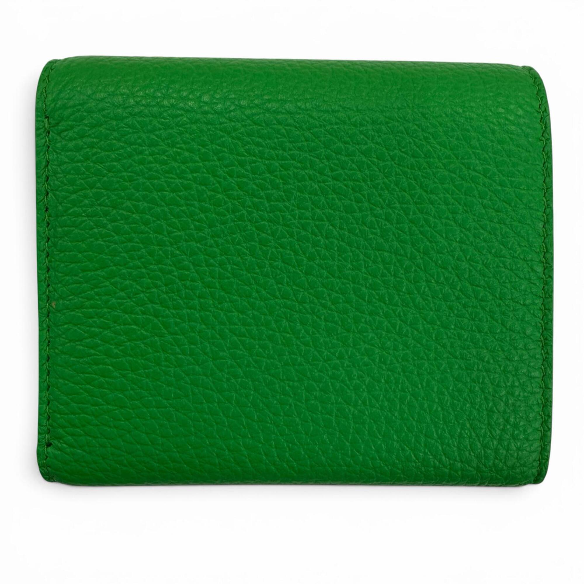 Bottega Veneta Leather Wallet (Tri-Fold) (Pre-Owned)