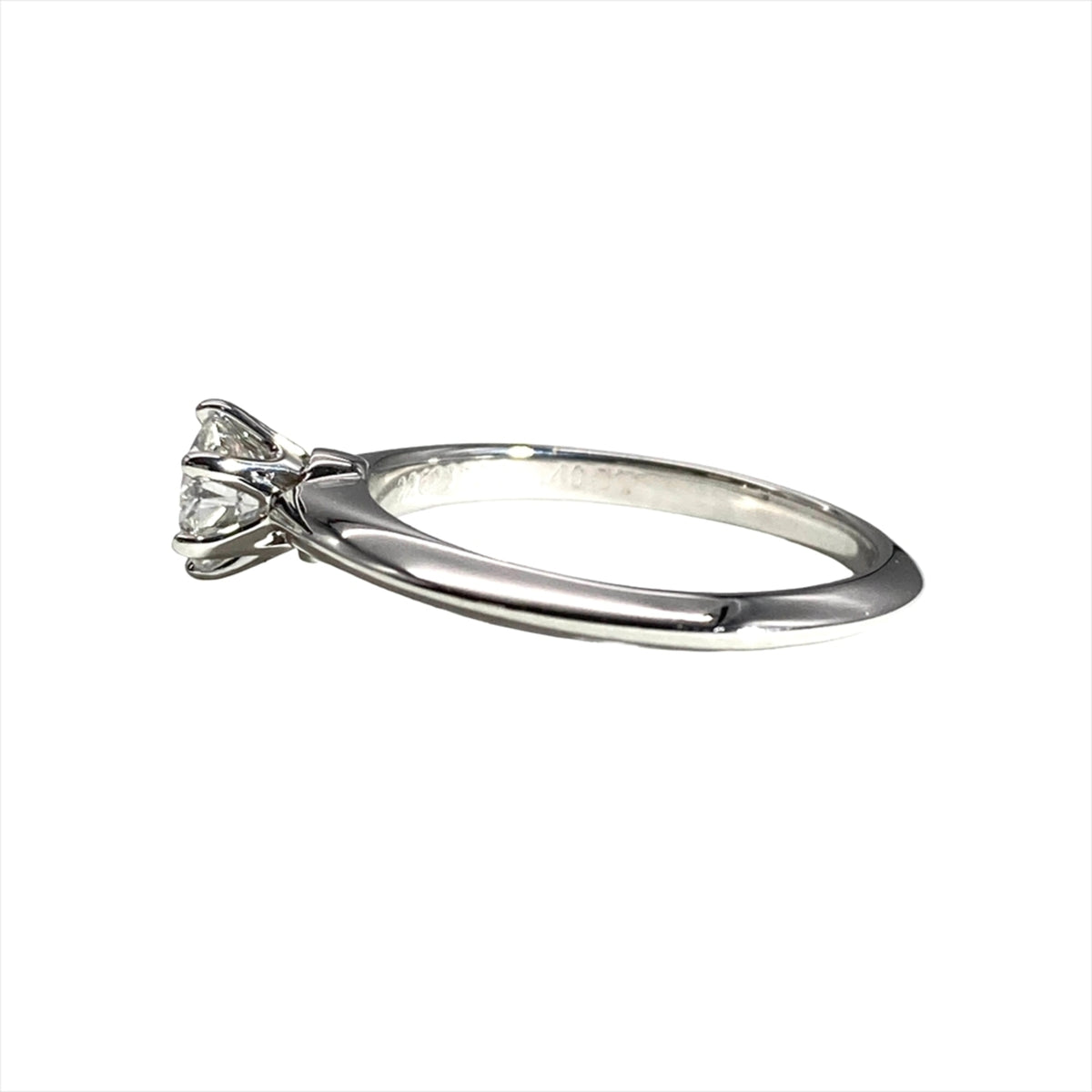 Tiffany Platinum 950 Band Ring (Pre-Owned)
