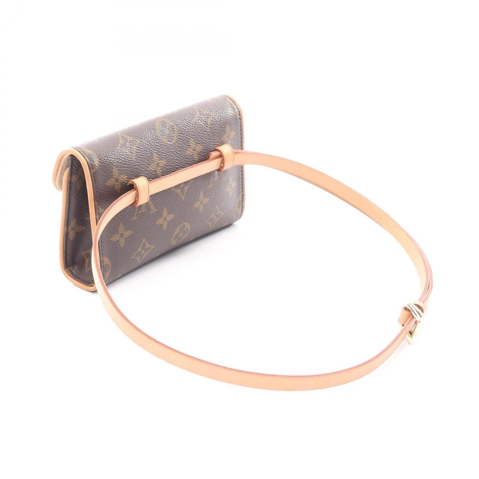 Louis Vuitton Brown Monogram Coated Canvas Leather Fanny Pack (Pre-Owned)