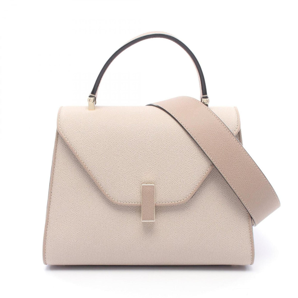 Valextra Pink Leather Handbag (Pre-Owned)
