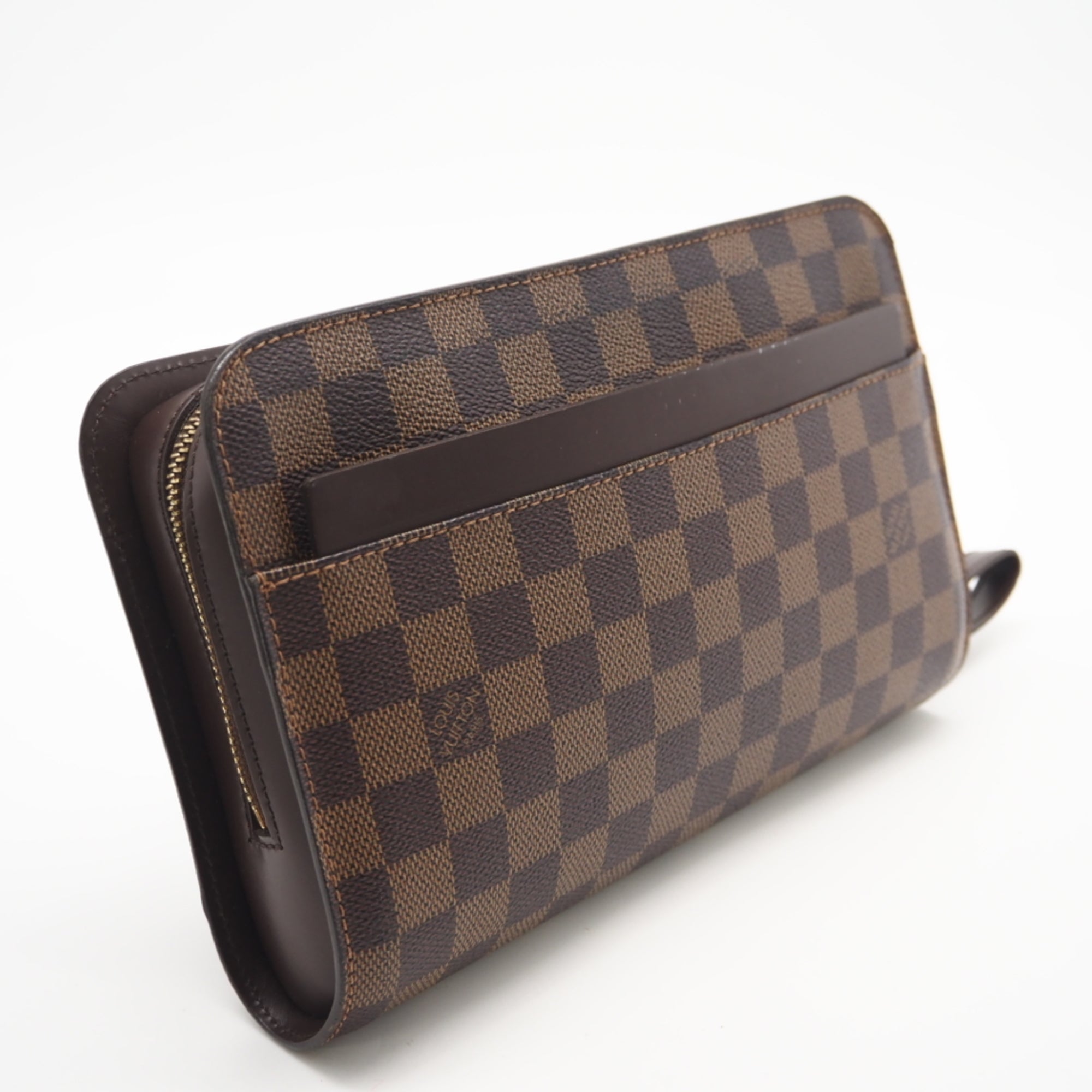 Louis Vuitton Brown Monogram Monogram Clutch Bag (Pre-Owned)