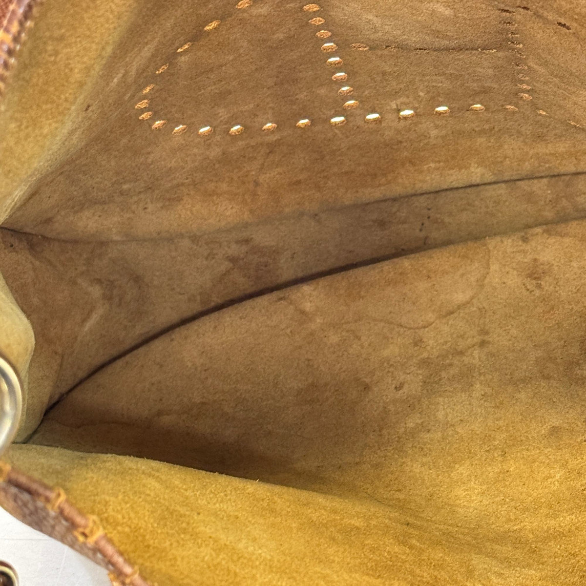 Hermes Brown Leather Shoulder Bag (Pre-Owned)