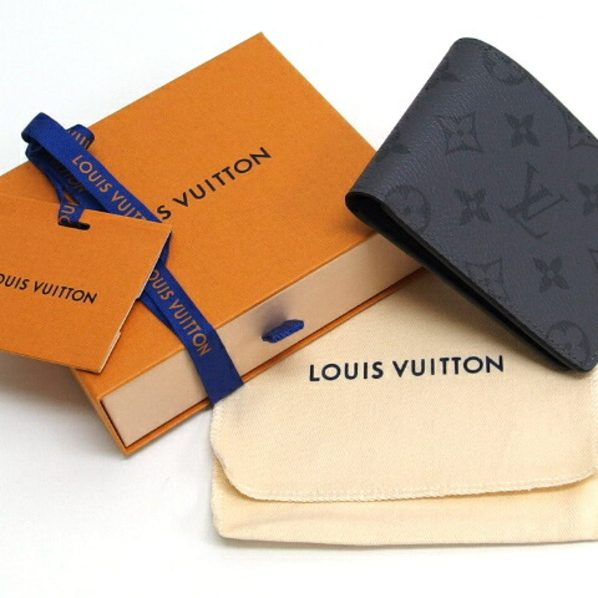 Louis Vuitton Monogram Eclipse Monogram Eclipse Monogram Eclipse Wallet (Bi-Fold) (Pre-Owned)