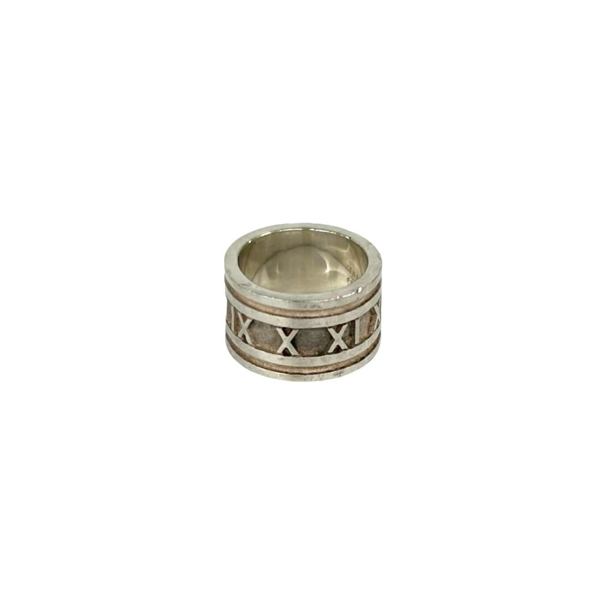 Tiffany Silver Silver 925 Band Ring (Pre-Owned)