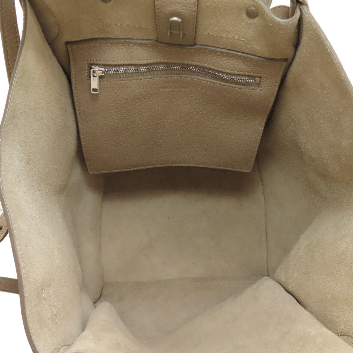 Celine Brown Leather Tote Bag (Pre-Owned)