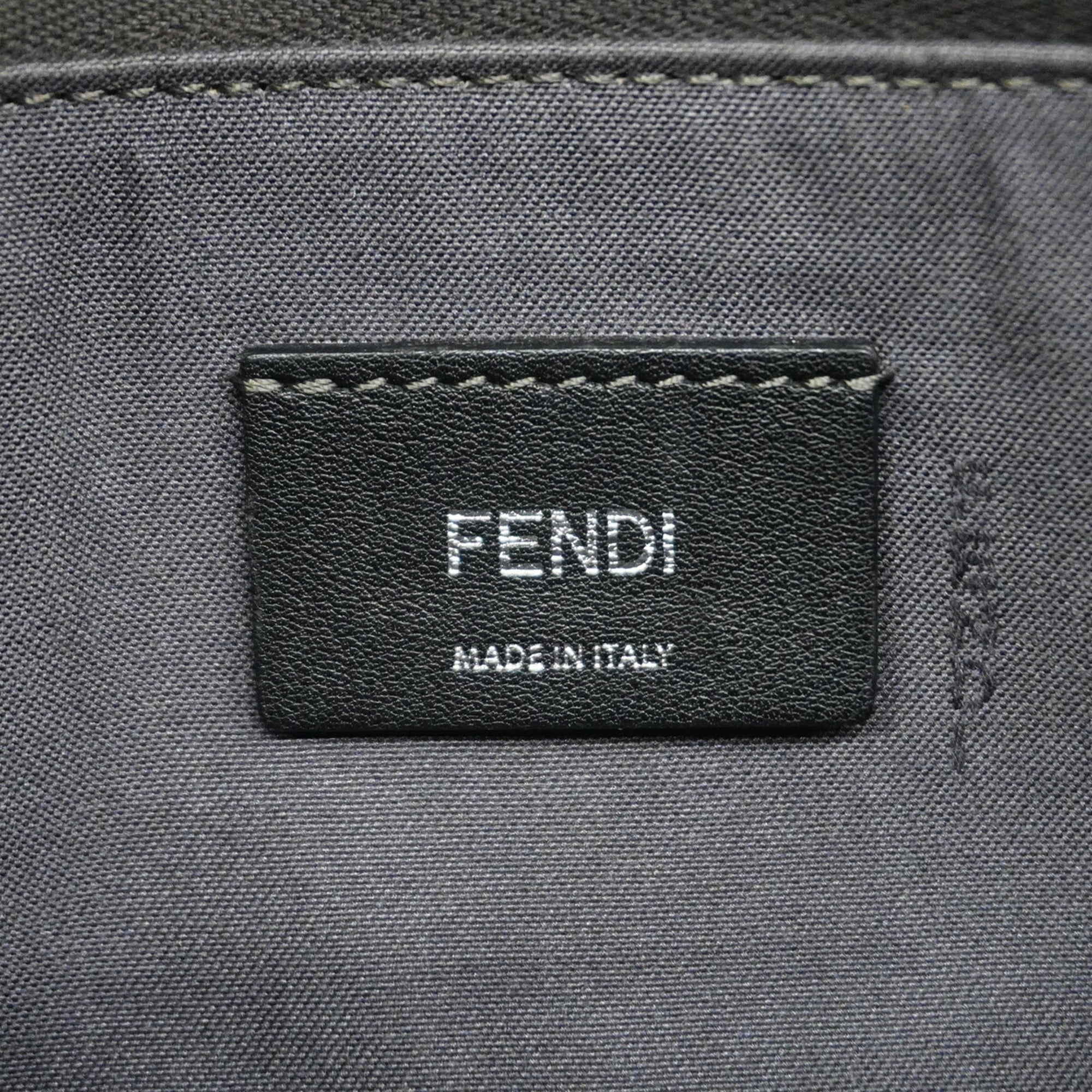 Fendi Pink Beige Leather Handbag (Pre-Owned)