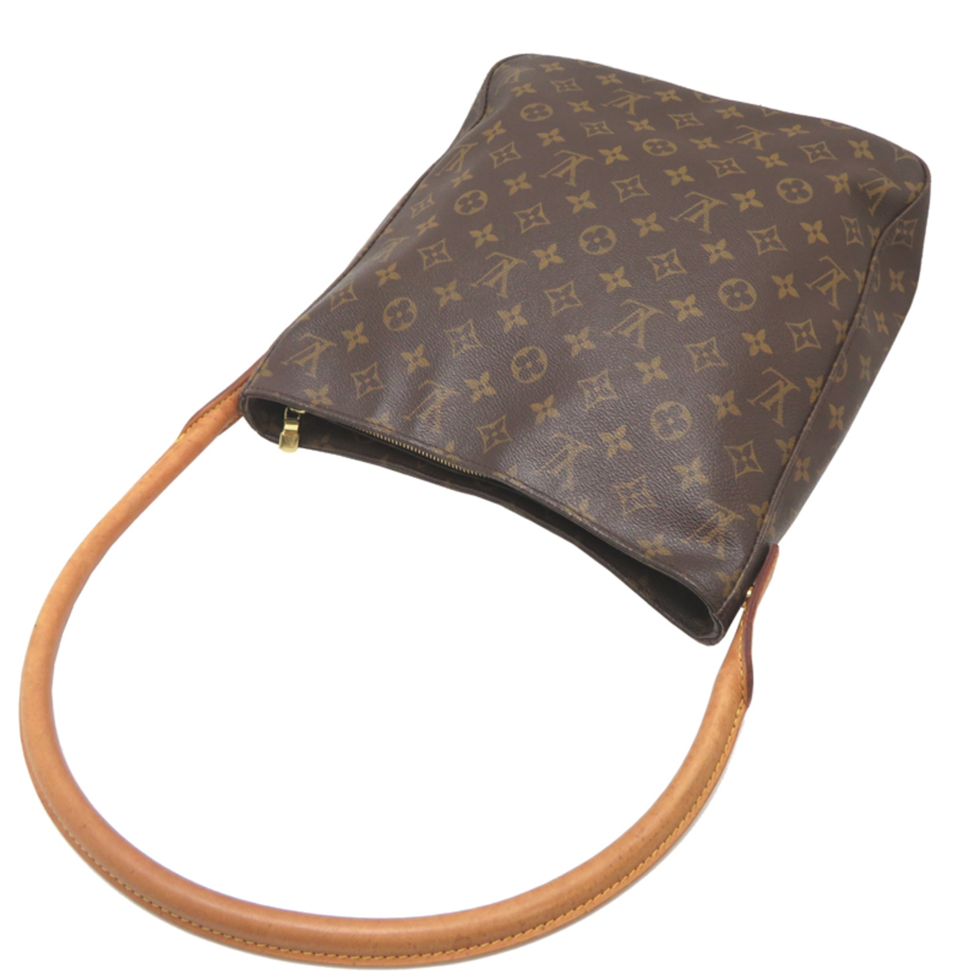 Louis Vuitton Brown Monogram Shoulder Bag (Pre-Owned)