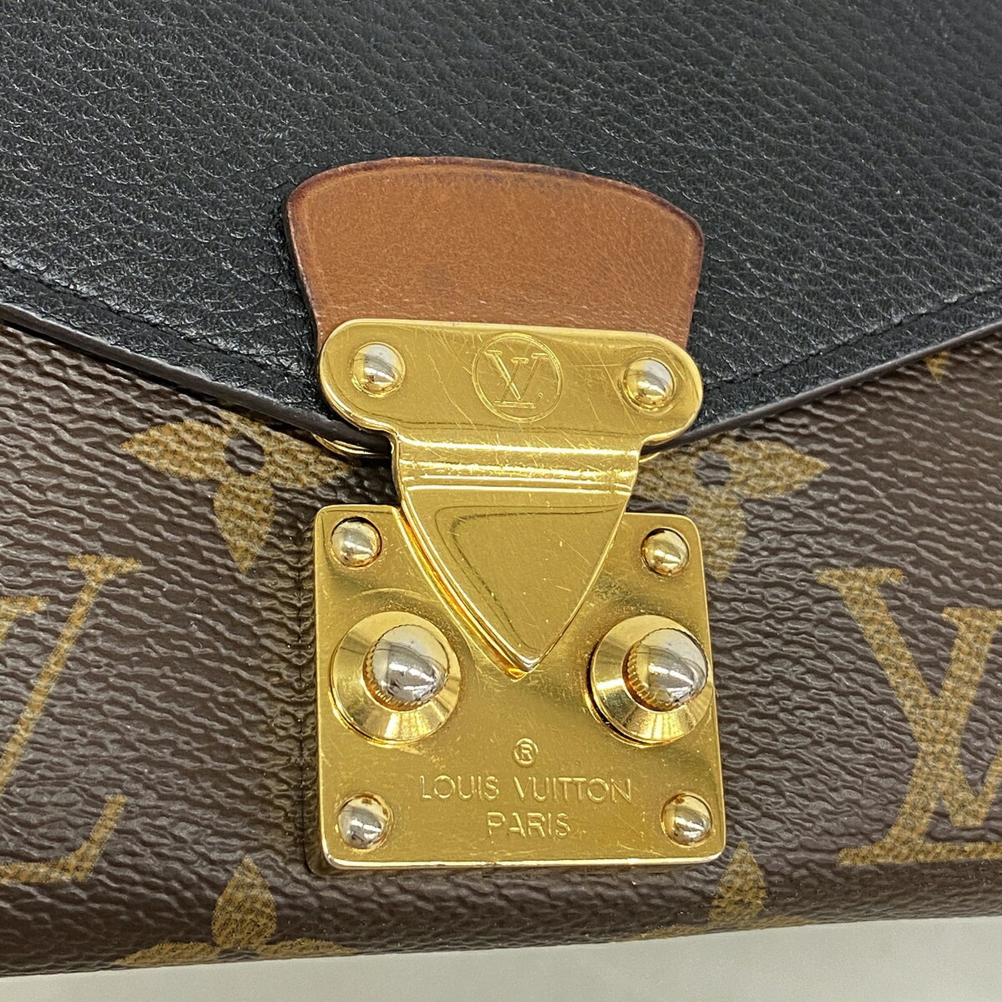 Louis Vuitton Noir Long Wallet (Bi-Fold) (Pre-Owned)