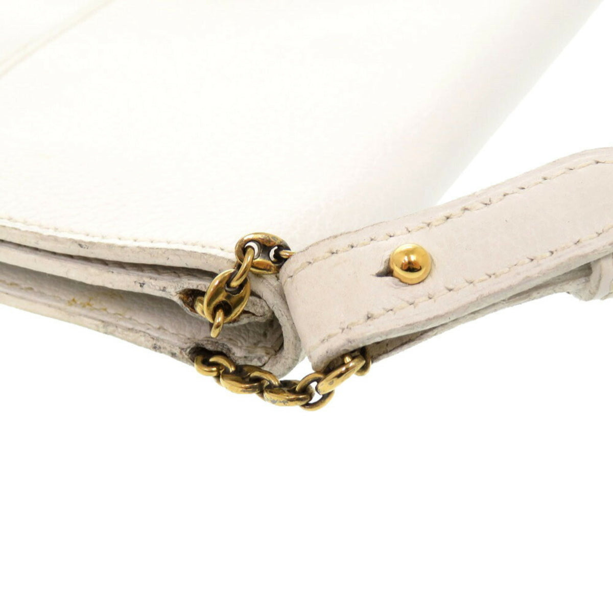 Hermes White Shoulder Bag (Pre-Owned)