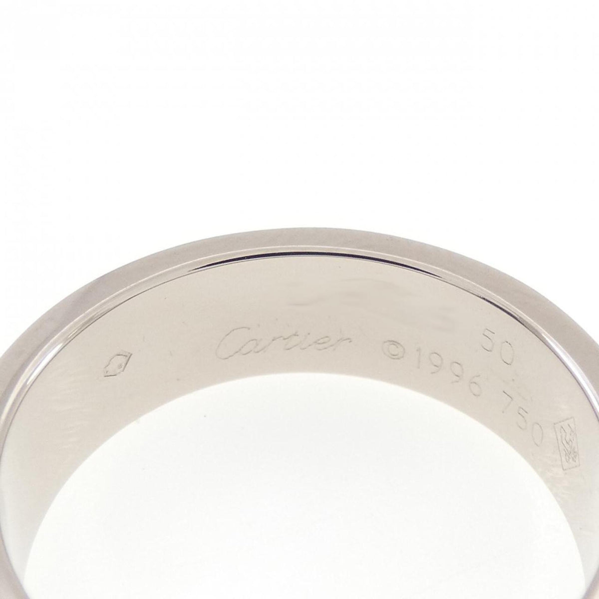 Cartier White Gold (18K) Band Ring (Pre-Owned)
