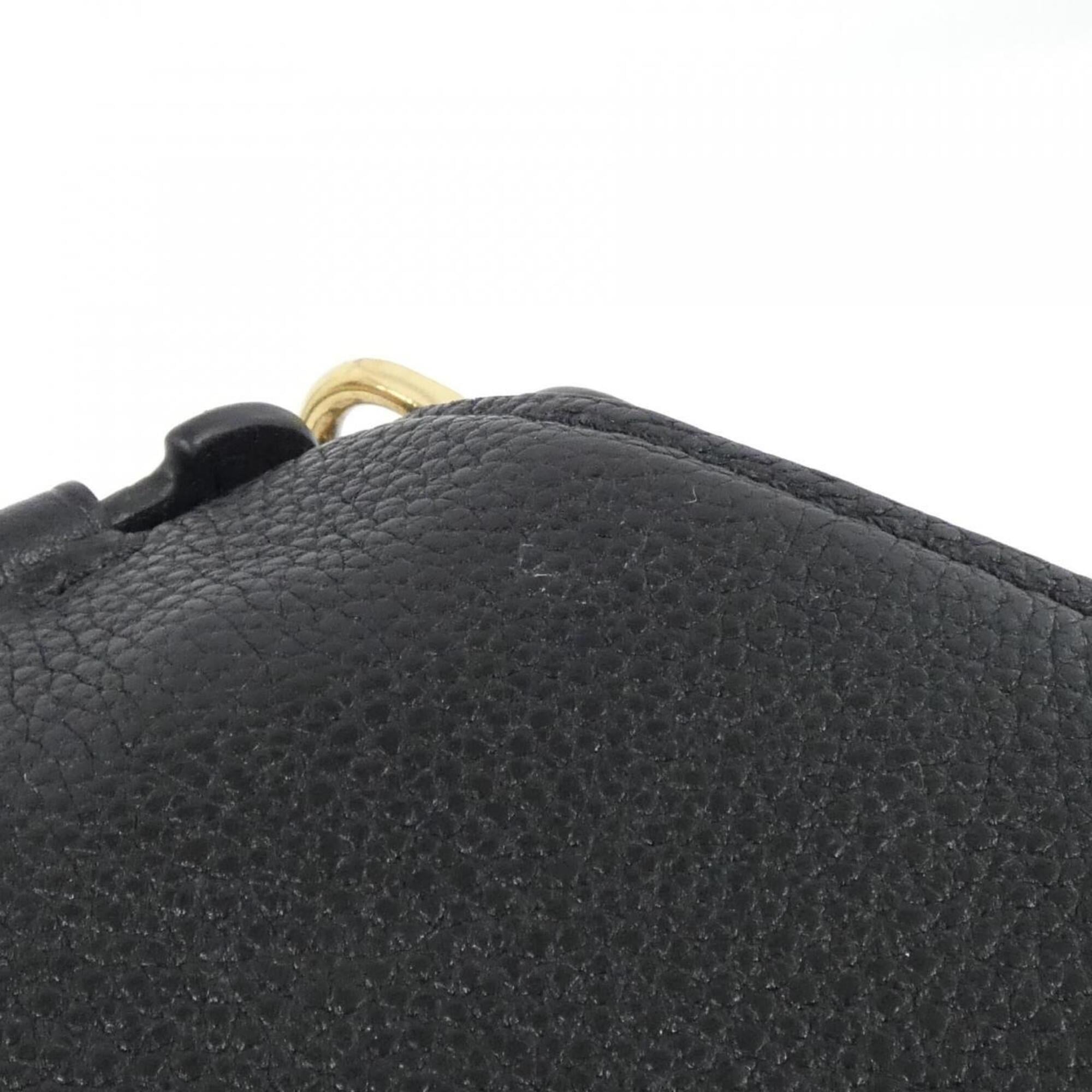 Louis Vuitton Taurillon Black Leather Shoulder Bag (Pre-Owned)