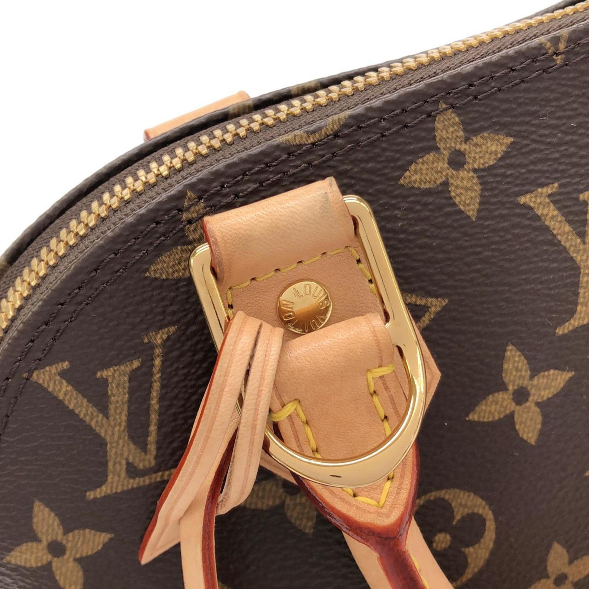 Louis Vuitton Marron Coated Canvas Handbag (Pre-Owned)